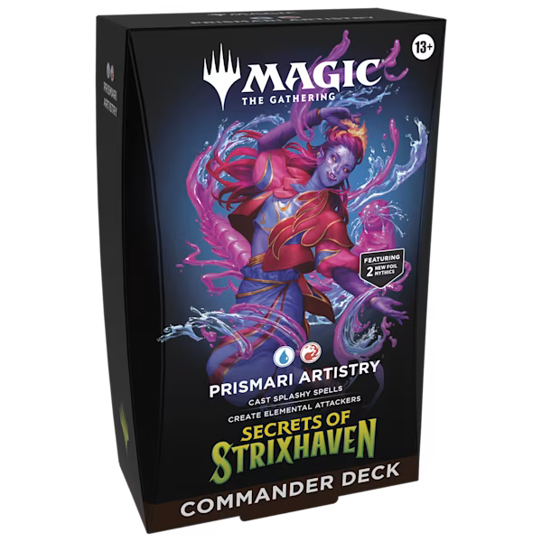 MTG Sealed Product - Secrets of Strixhaven Commander Deck Prismari Artistry - English