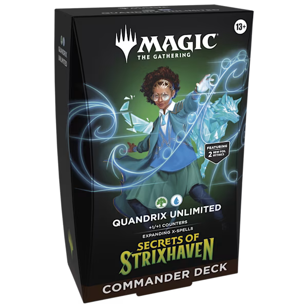 MTG Sealed Product - Secrets of Strixhaven Commander Deck Quandrix Unlimited - English