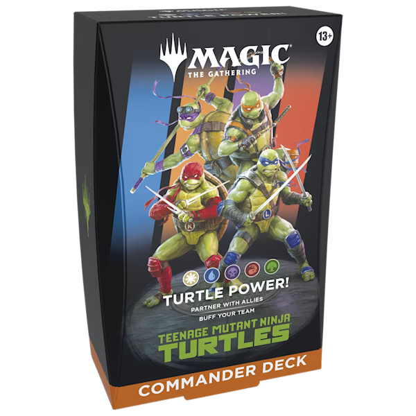 MTG Sealed Product - Teenage Mutant Ninja Turtles Commander Deck Turtle Power! - English