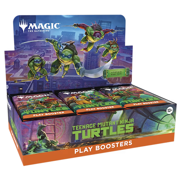 MTG Sealed Product - Teenage Mutant Ninja Turtles Play Booster Box - English