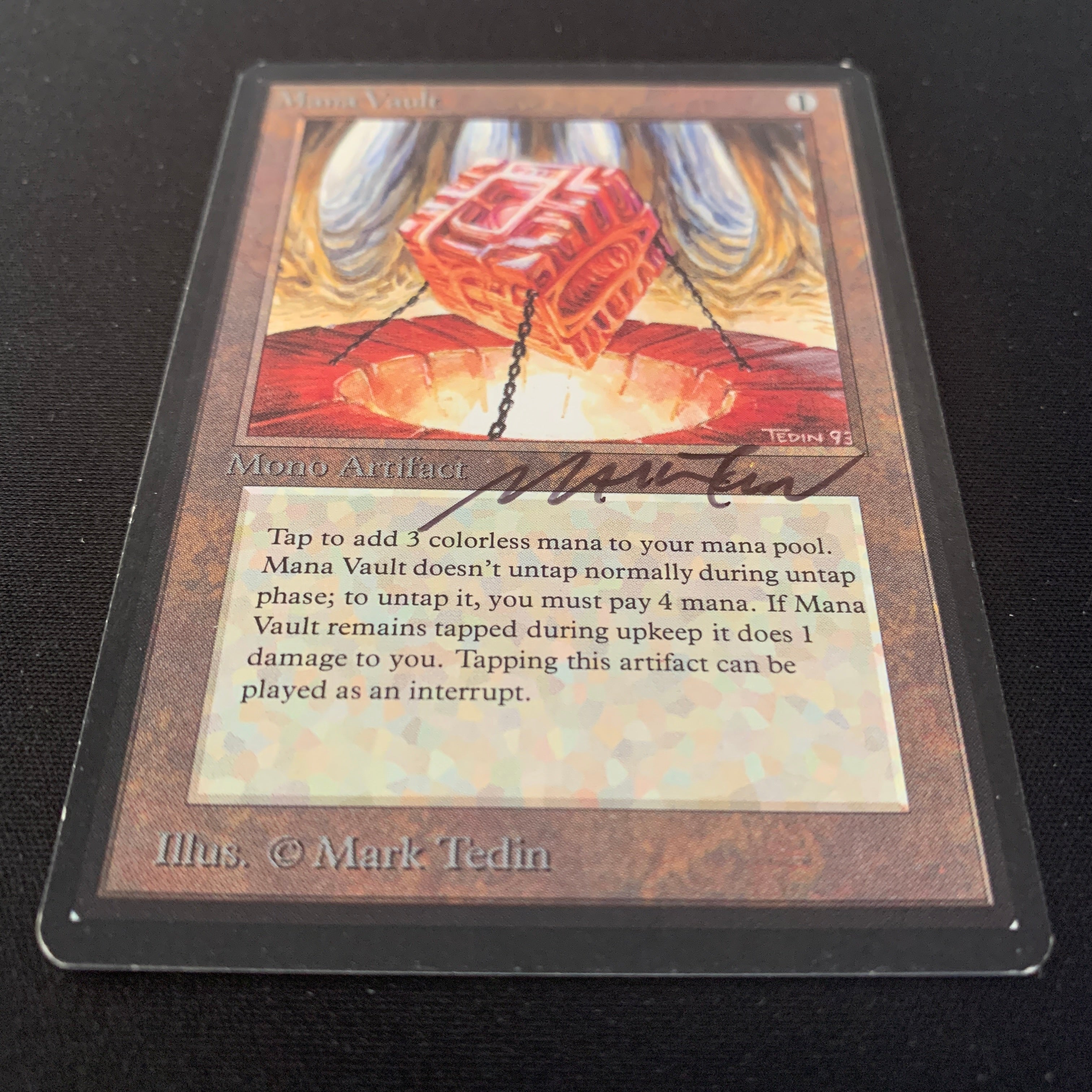 MTG Singles - Mana Vault - Beta -