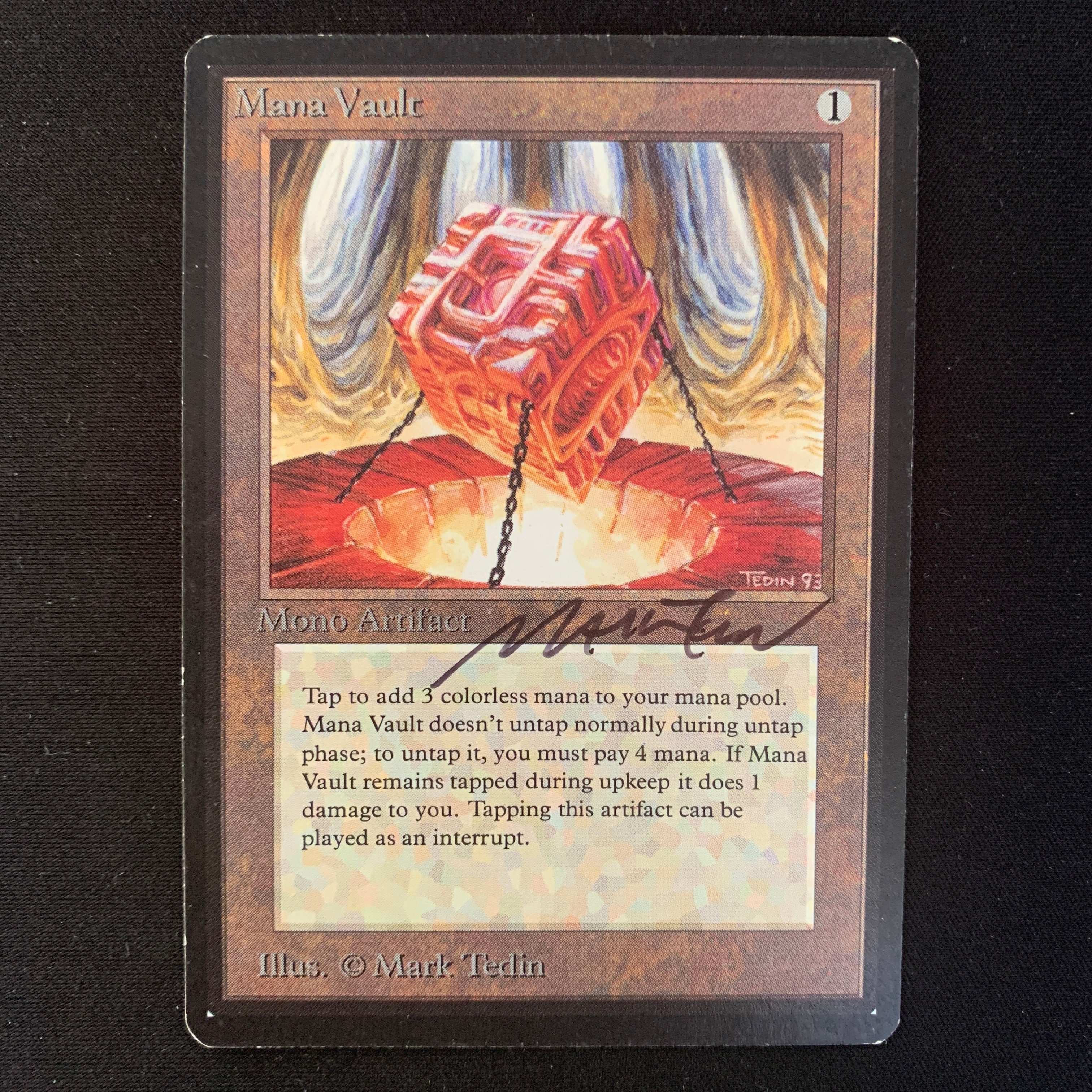 MTG Singles - Mana Vault - Beta -