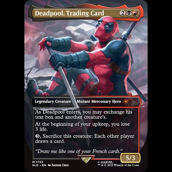 MTG Sealed Product - Marvel's Deadpool Secret Lair - English