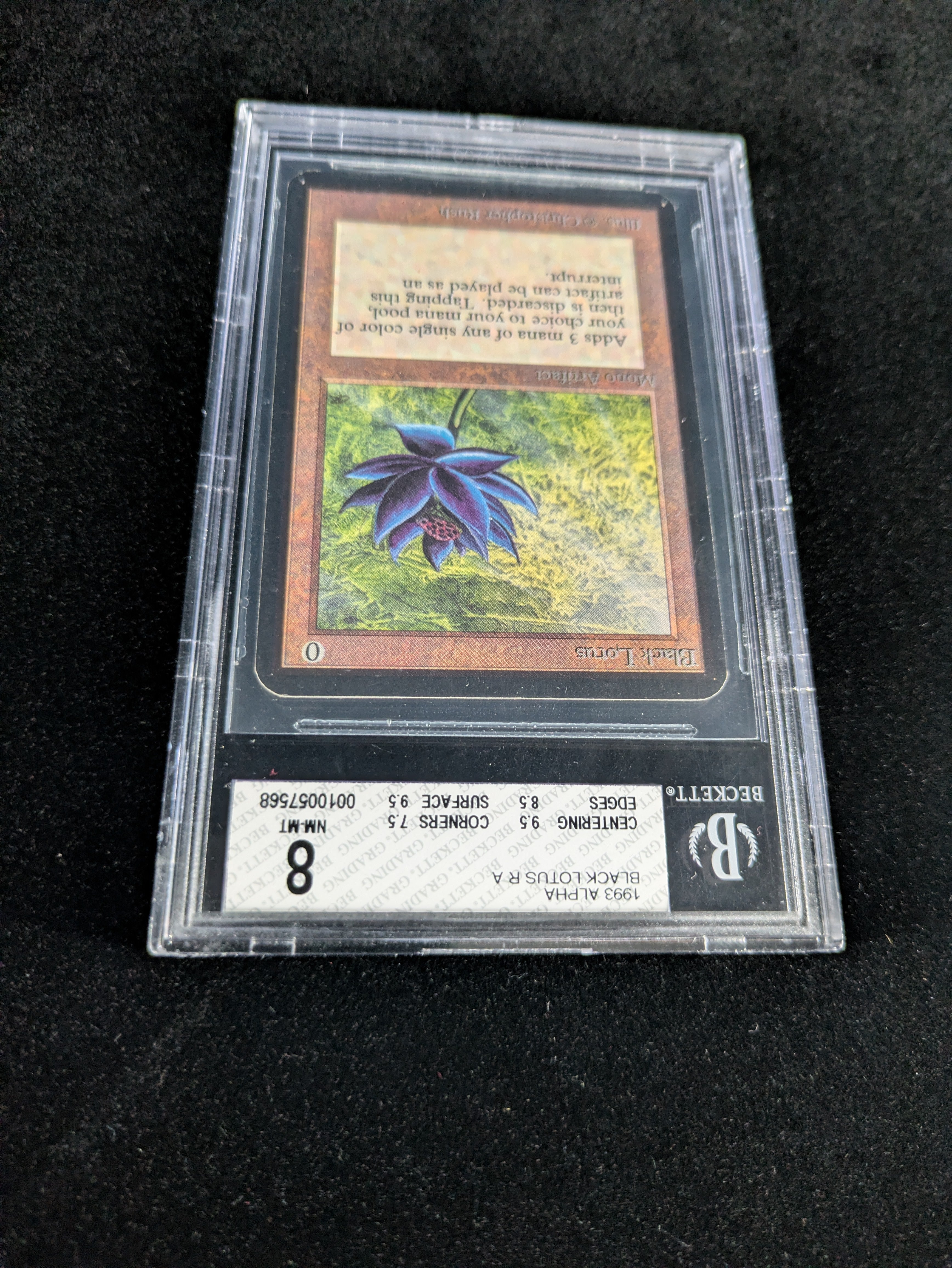 MTG Singles - Black Lotus - Alpha - BGS 8 -