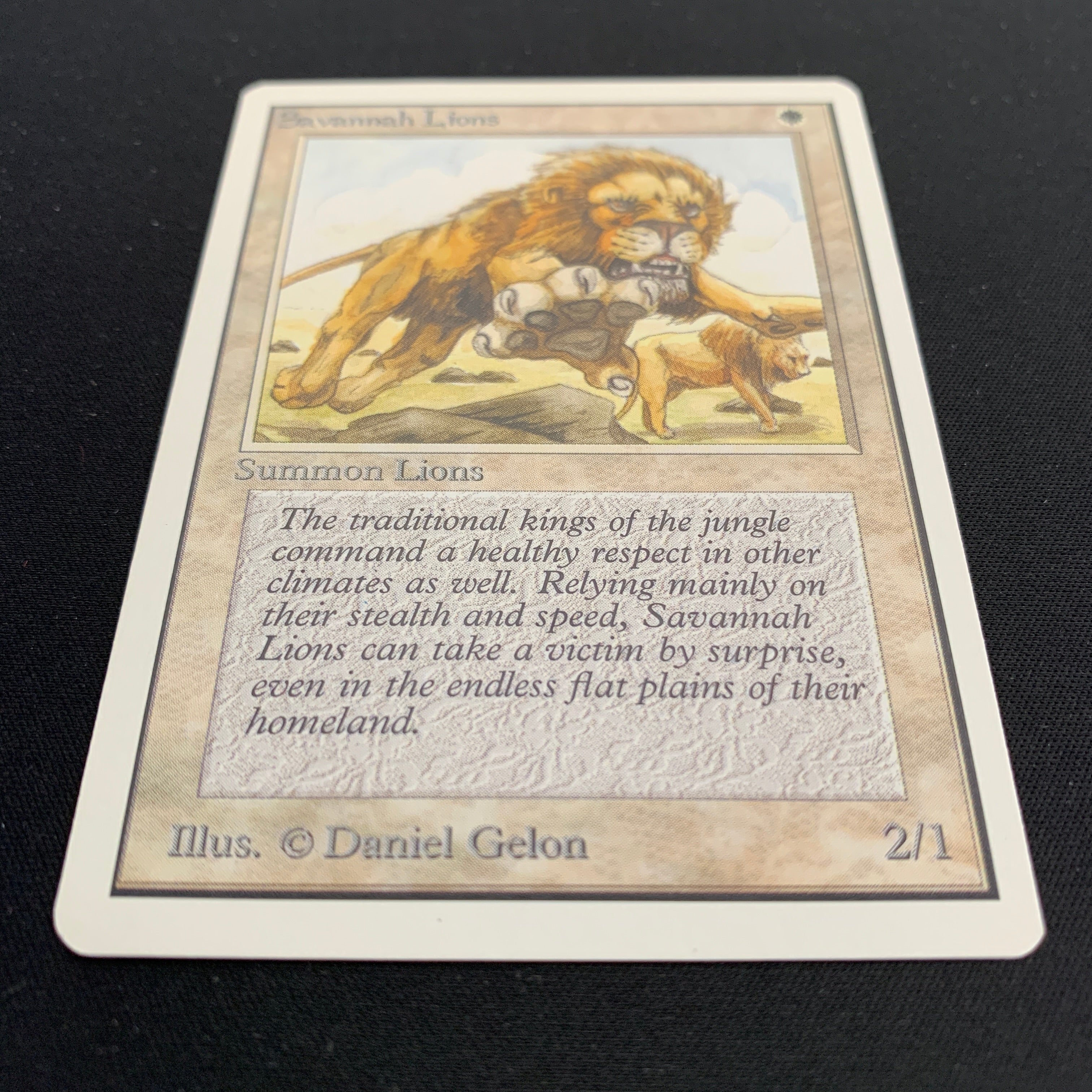 MTG Singles - Savannah Lions - Unlimited -