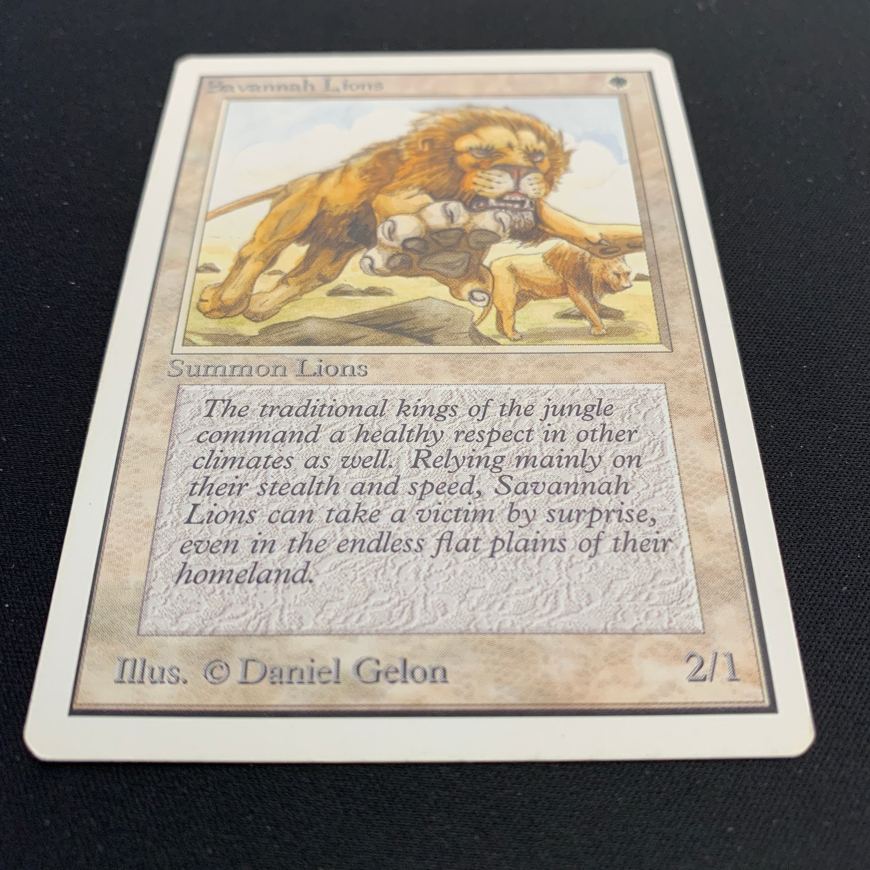 MTG Singles - Savannah Lions - Unlimited -
