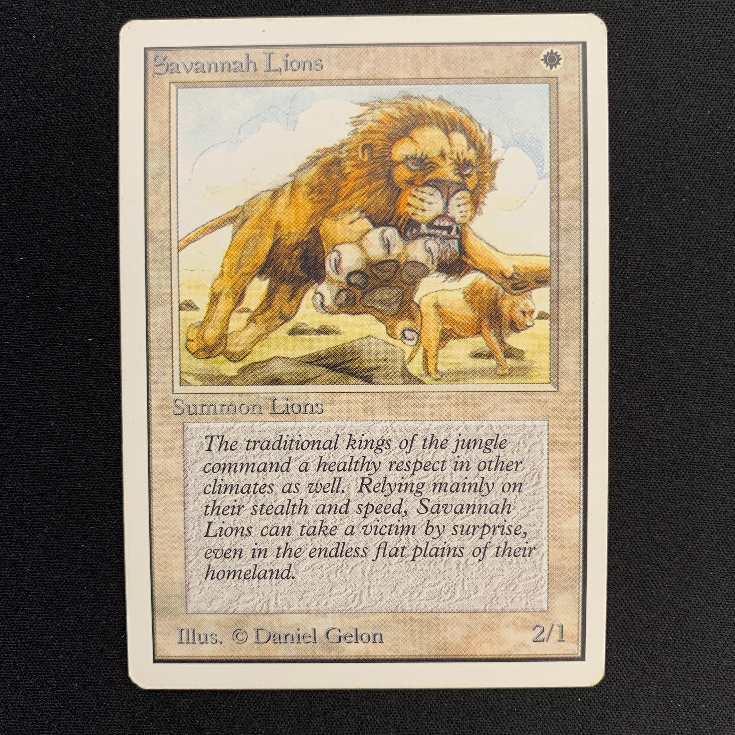 MTG Singles - Savannah Lions - Unlimited -