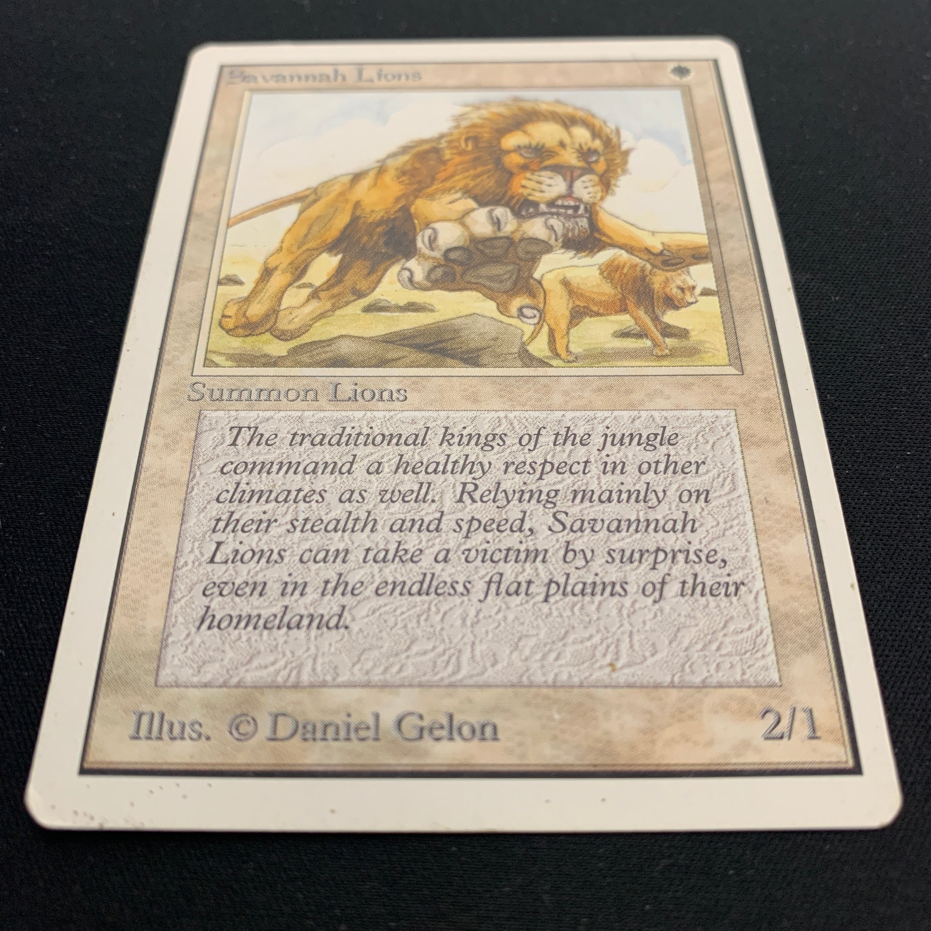MTG Singles - Savannah Lions - Unlimited -
