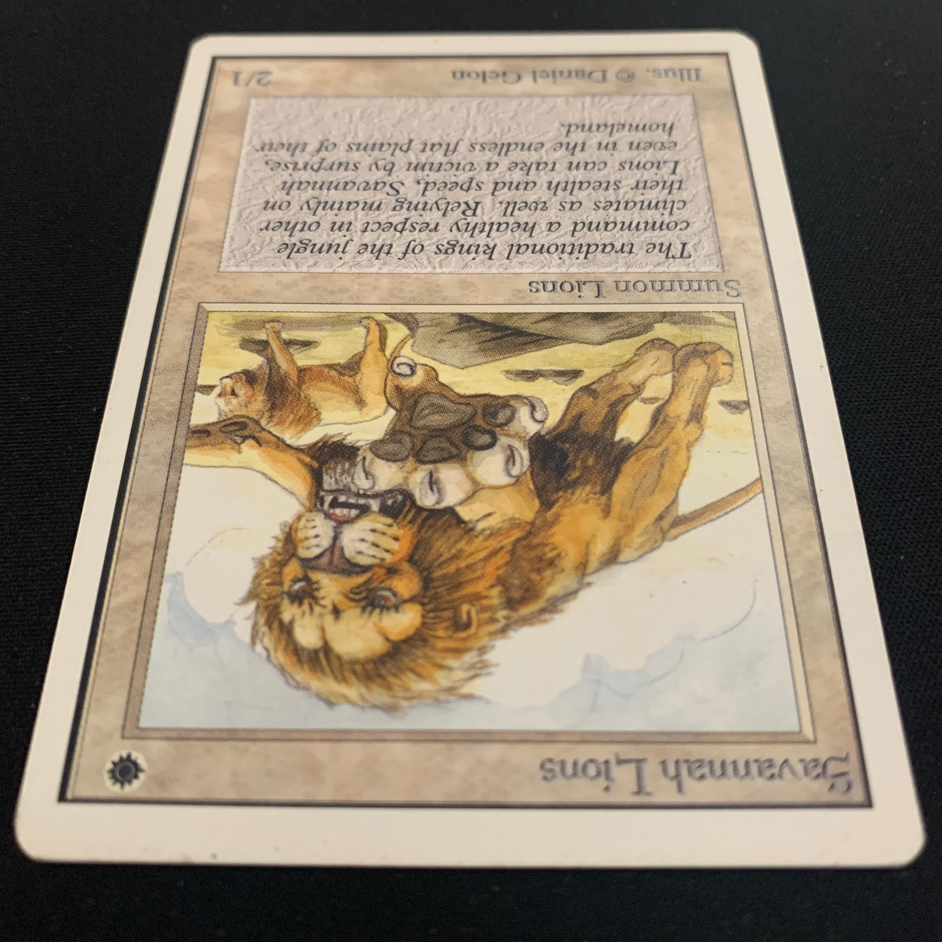 MTG Singles - Savannah Lions - Unlimited -