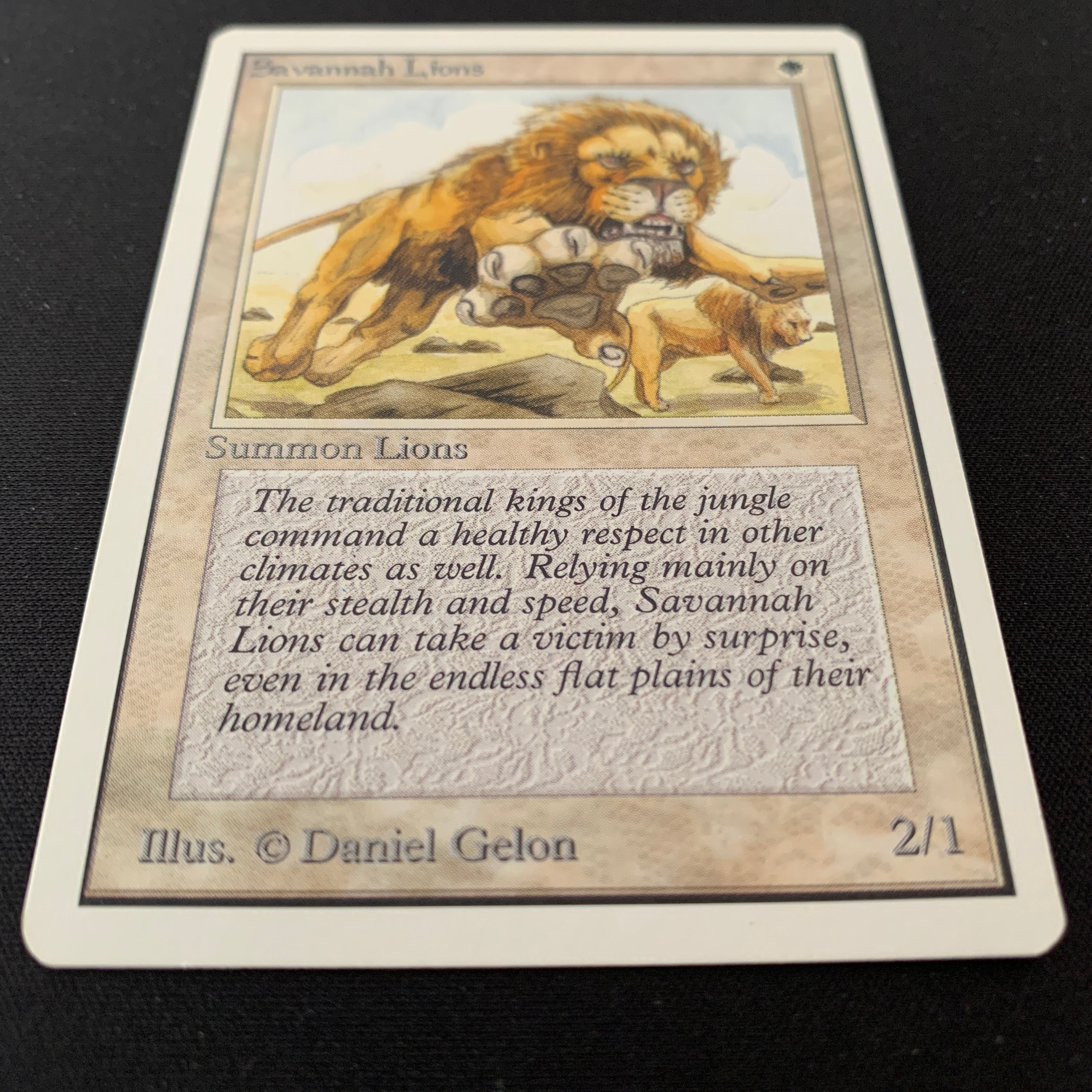 MTG Singles - Savannah Lions - Unlimited -