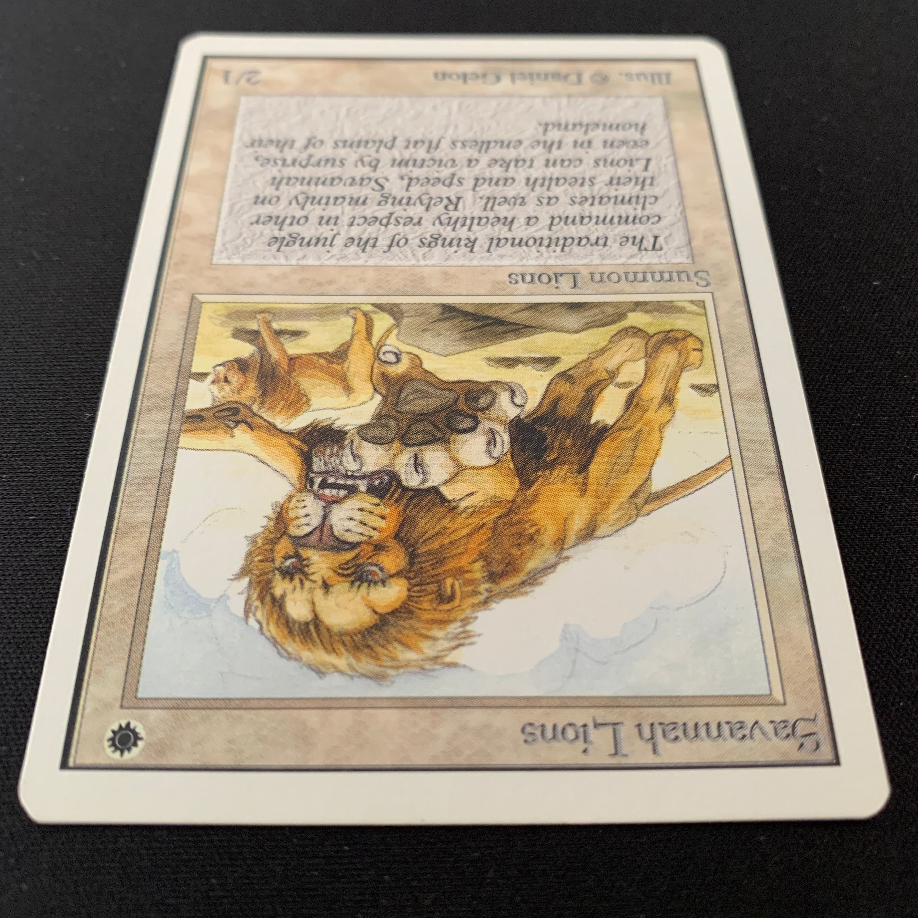 MTG Singles - Savannah Lions - Unlimited -