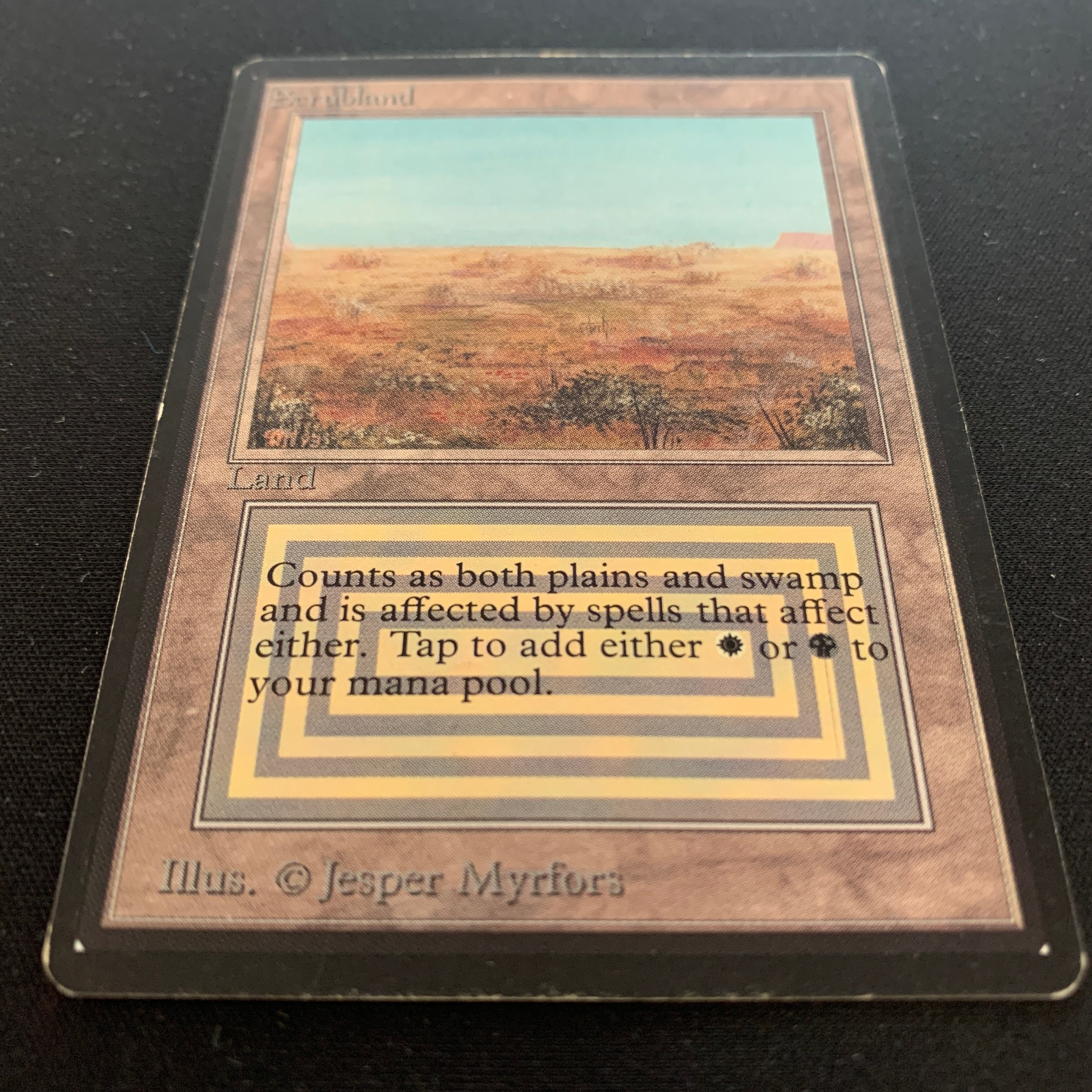 MTG Singles - Scrubland - Beta -