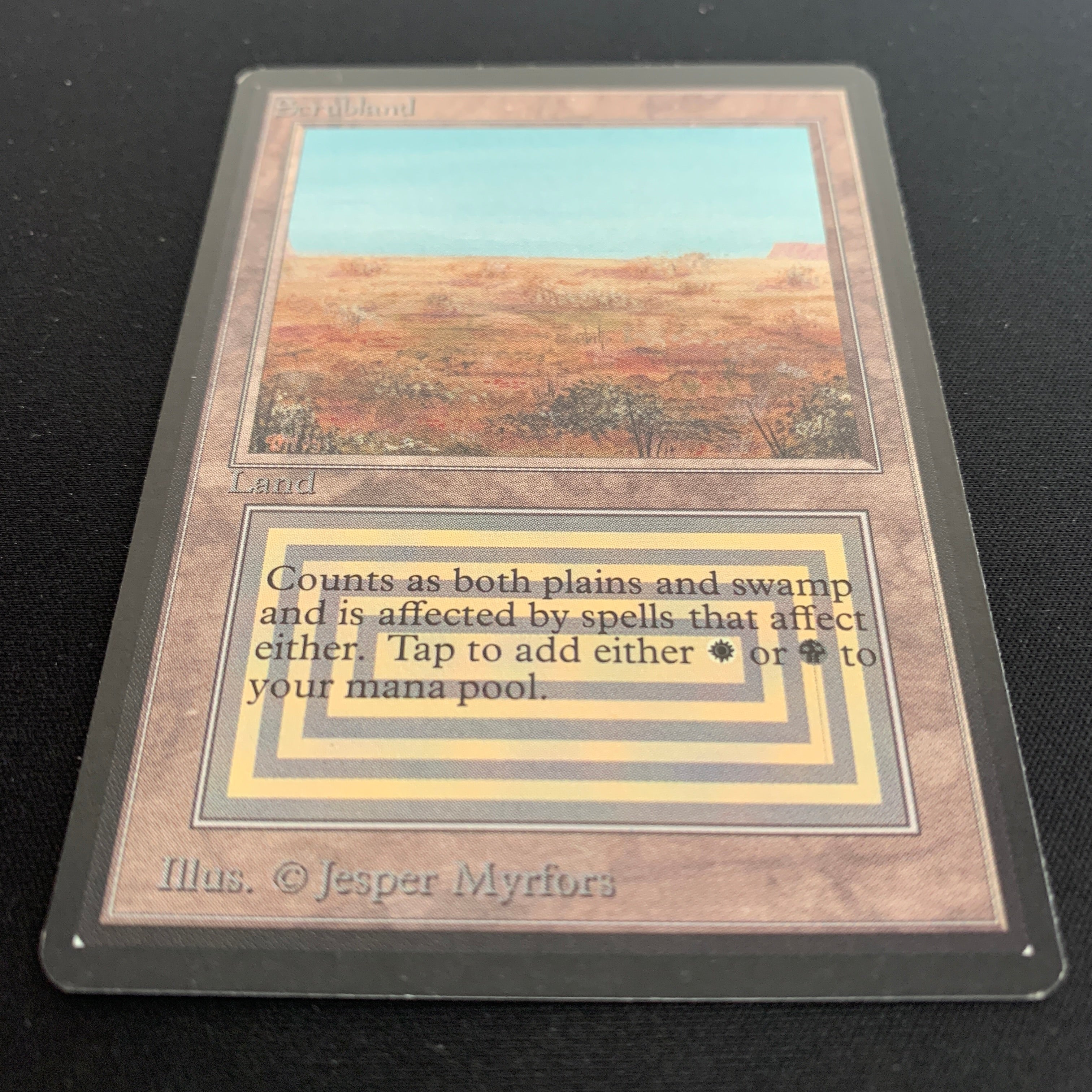MTG Singles - Scrubland - Beta -