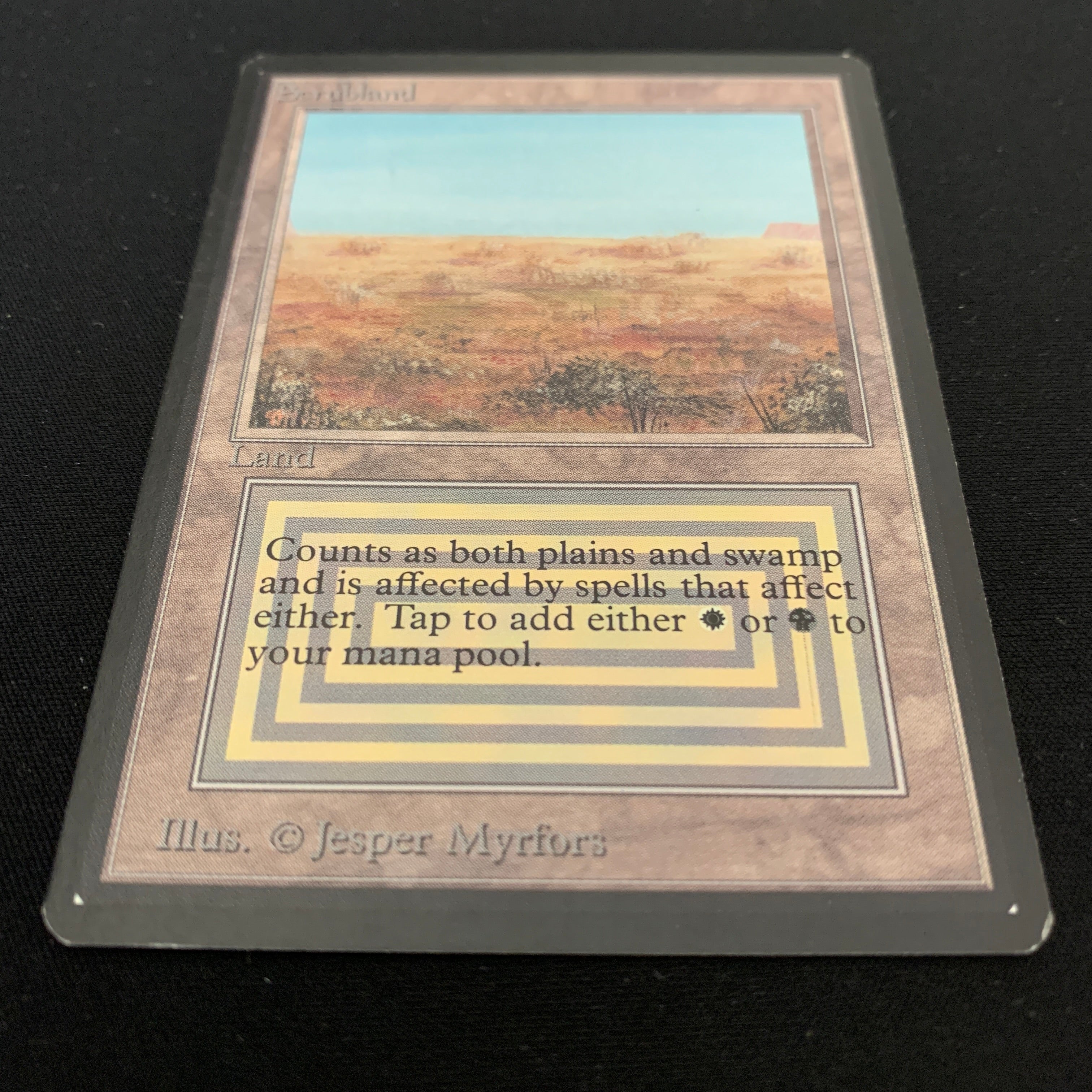 MTG Singles - Scrubland - Beta -
