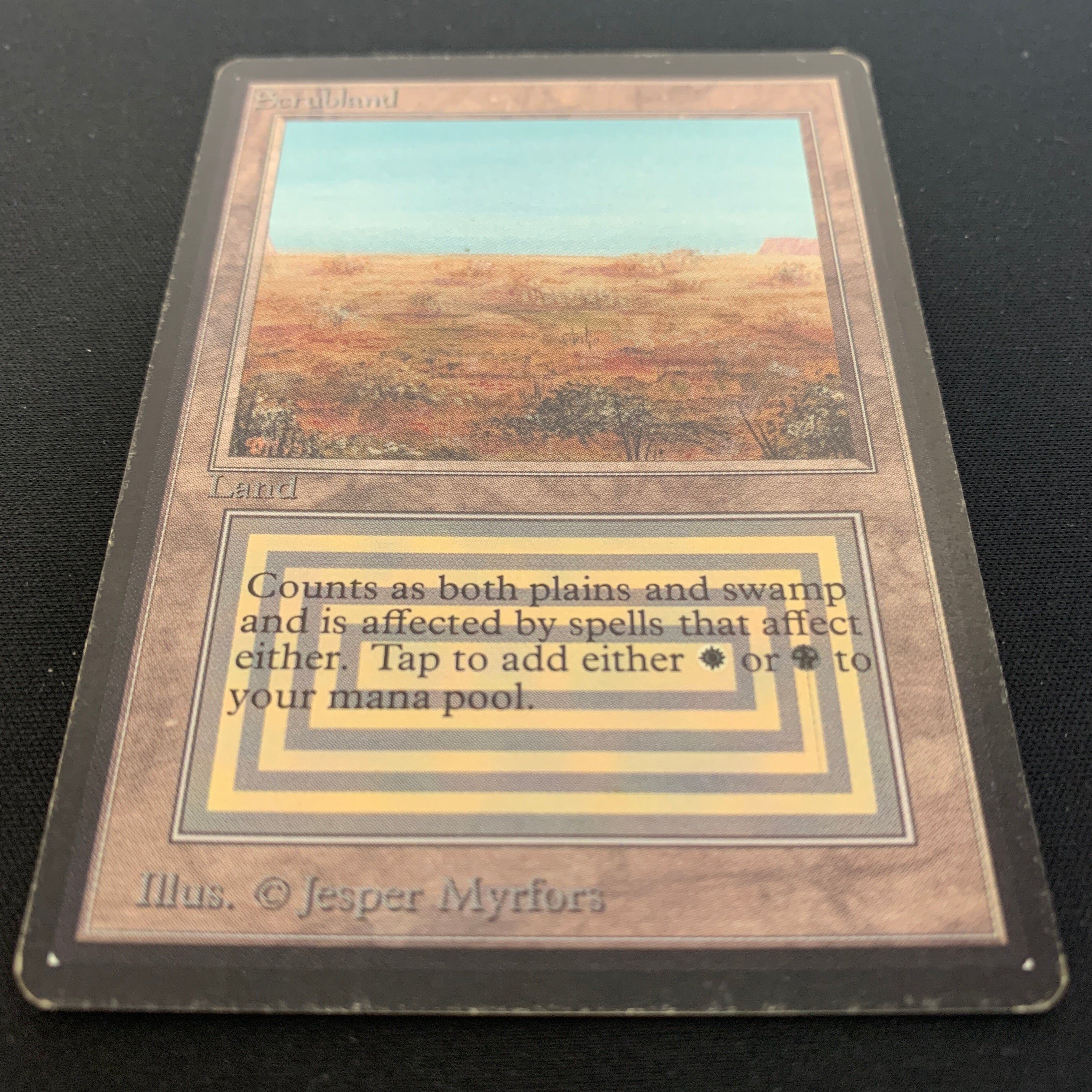 MTG Singles - Scrubland - Beta -