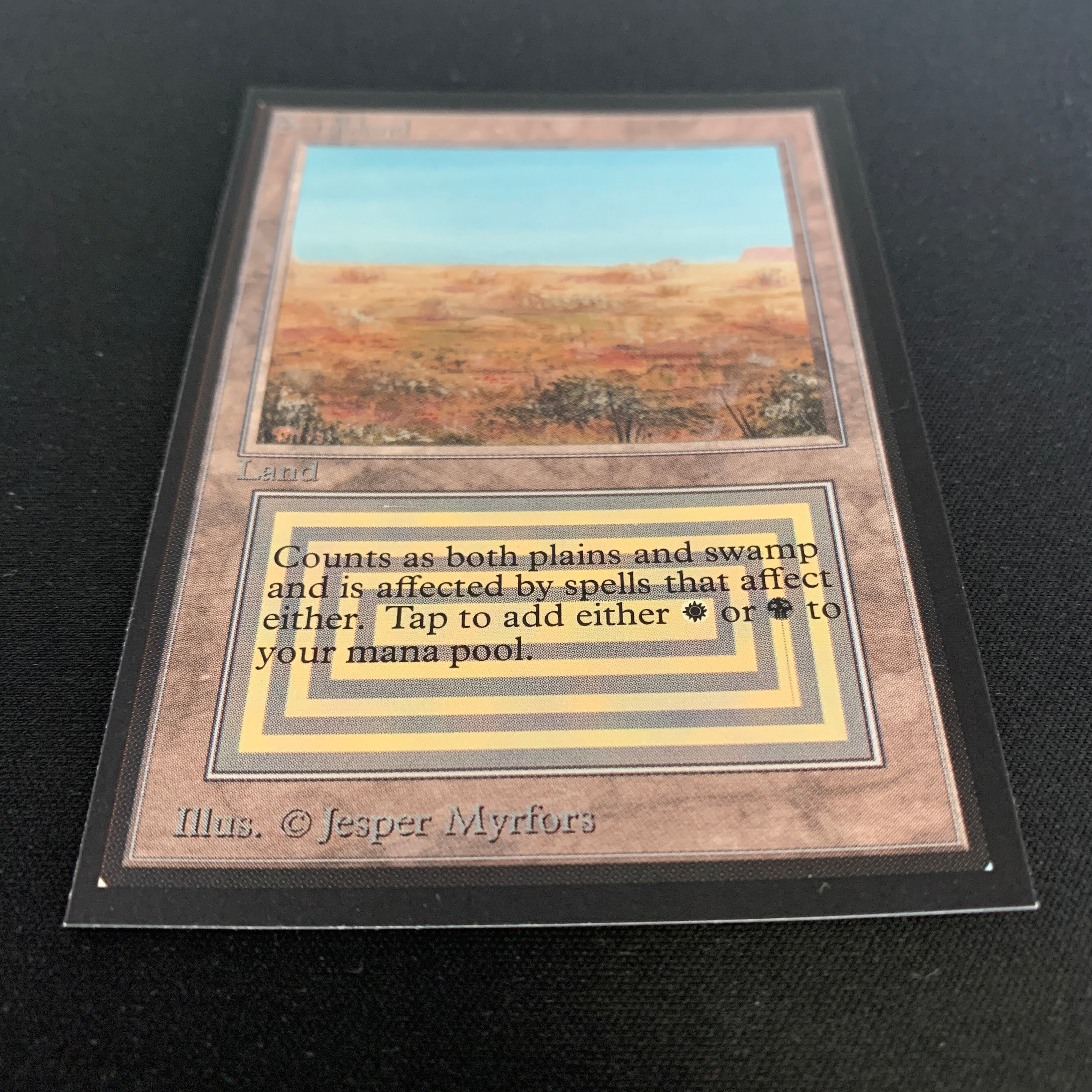 MTG Singles - Scrubland - Collectors' Edition -