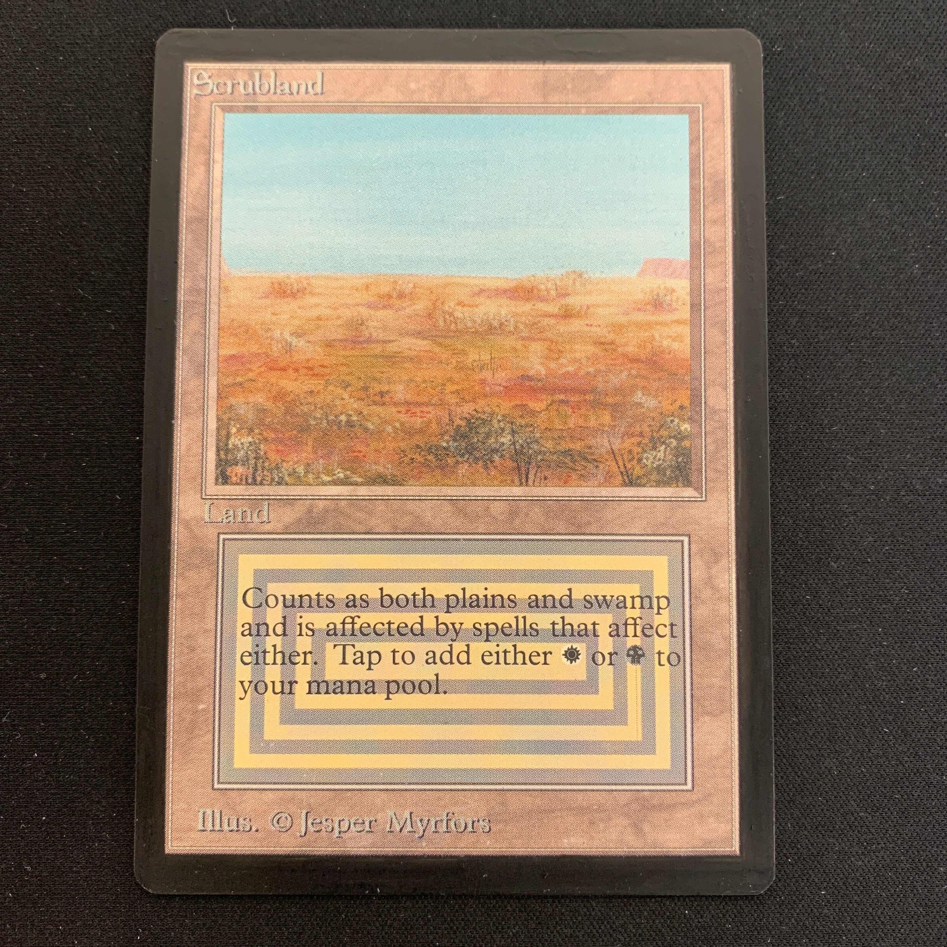 MTG Singles - Scrubland - Unlimited -