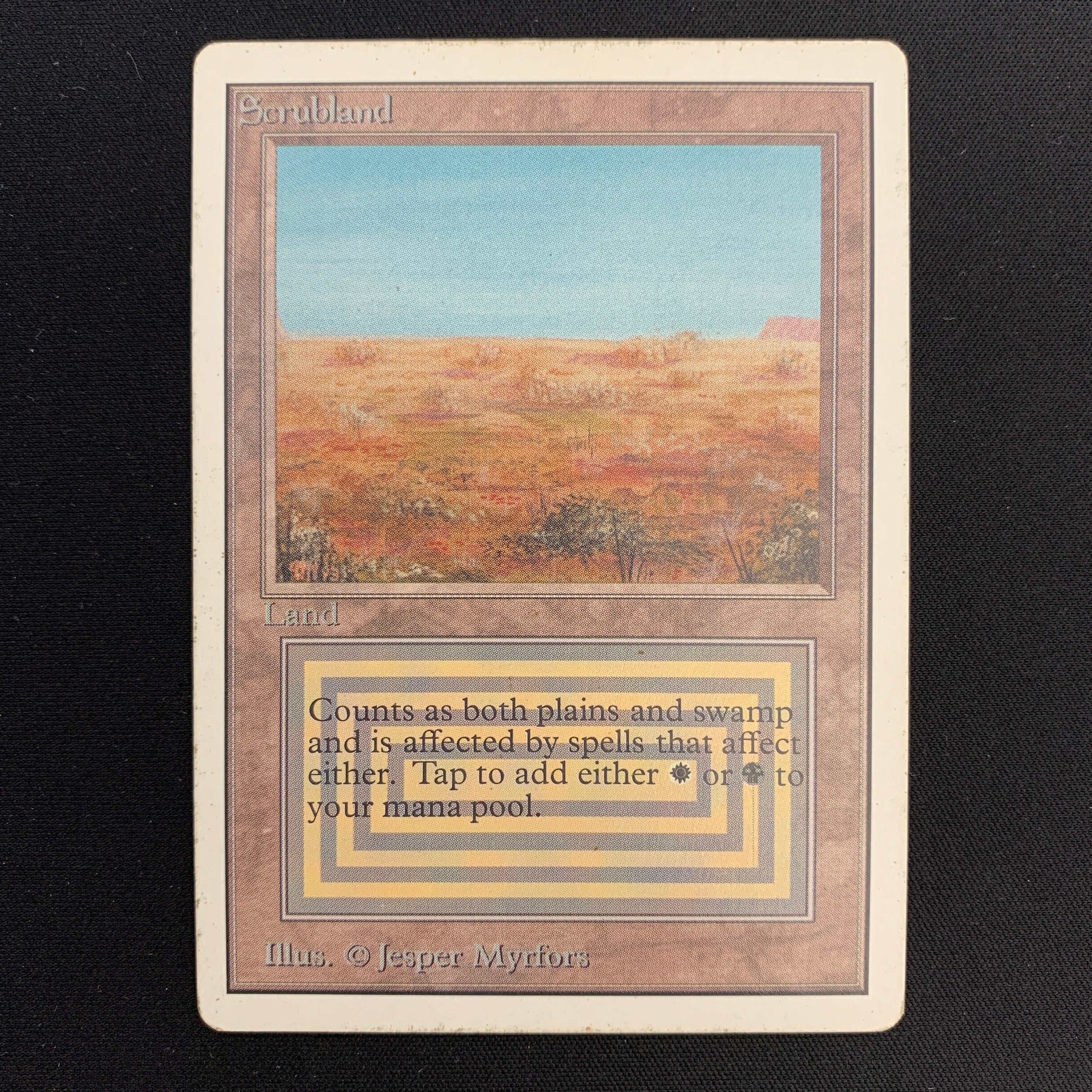 MTG Singles - Scrubland - Unlimited -