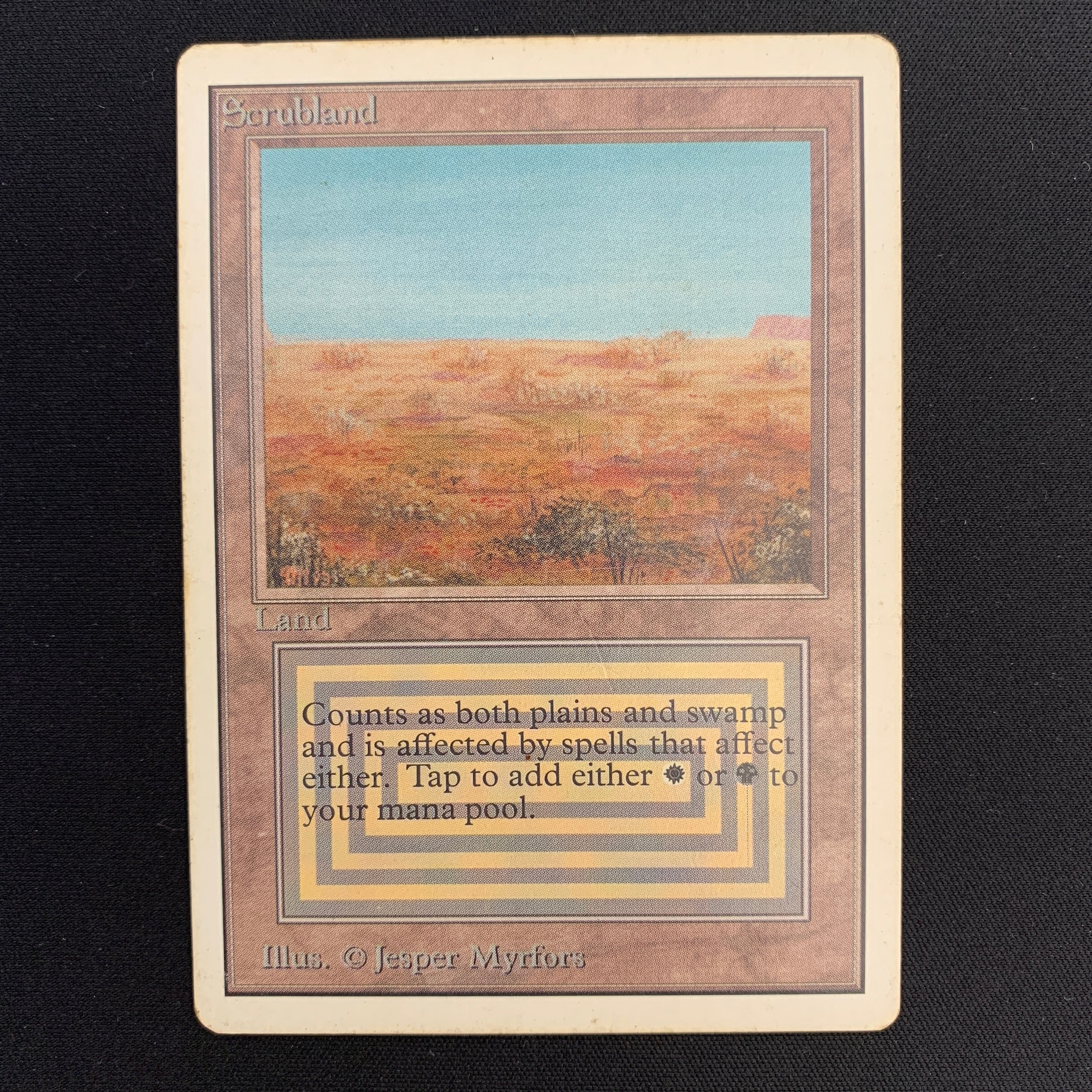 MTG Singles - Scrubland - Unlimited -