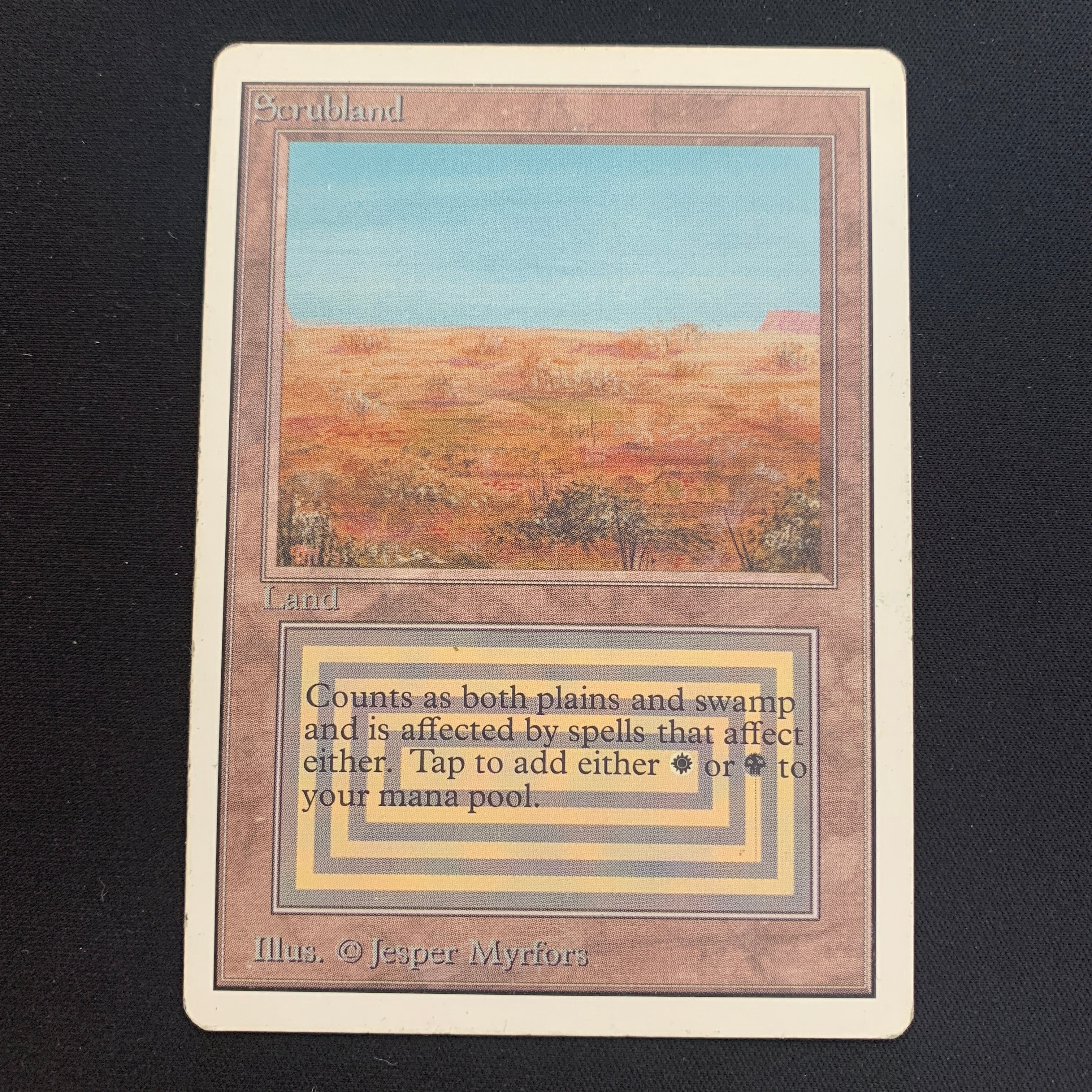 MTG Singles - Scrubland - Unlimited -