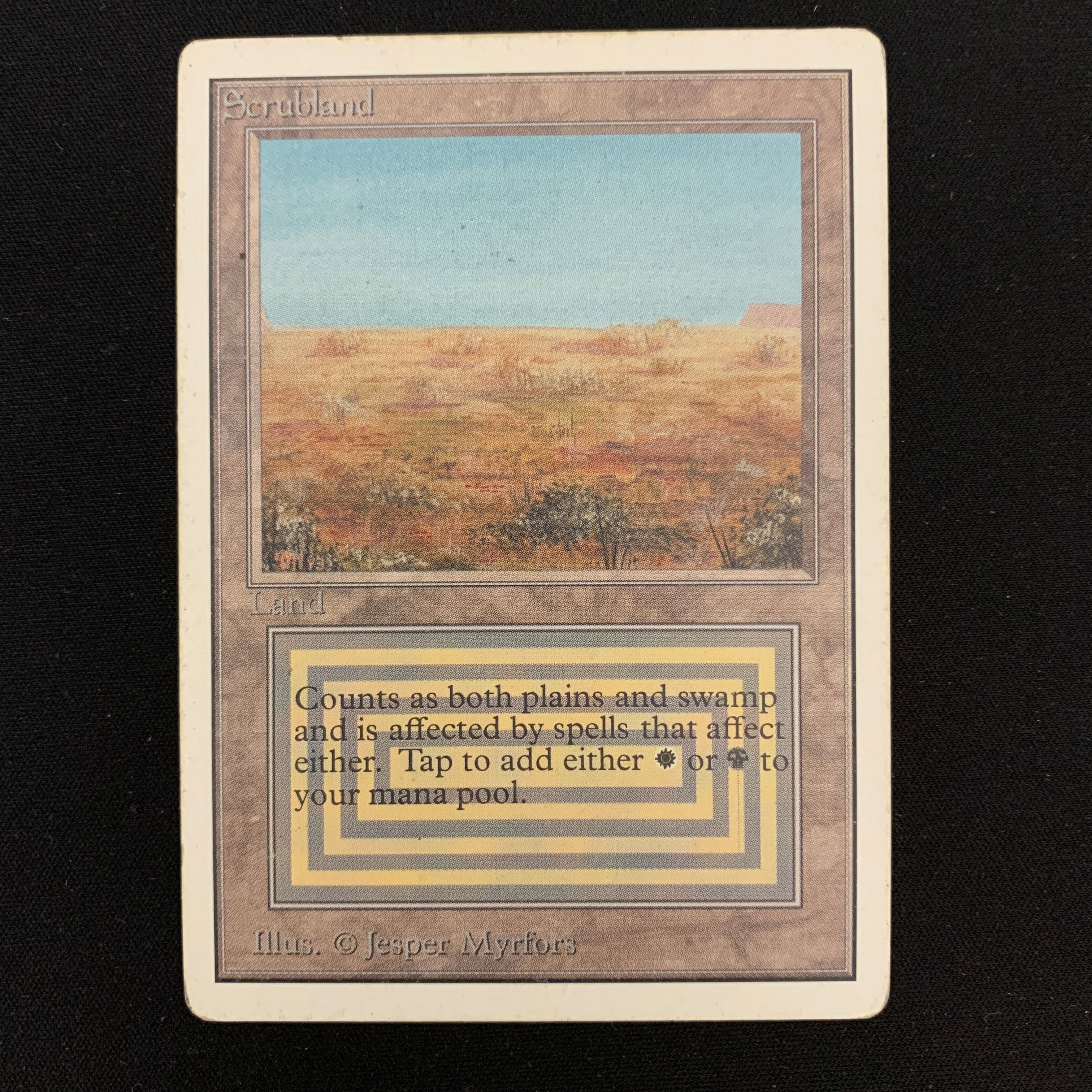 MTG Singles - Scrubland - Unlimited -