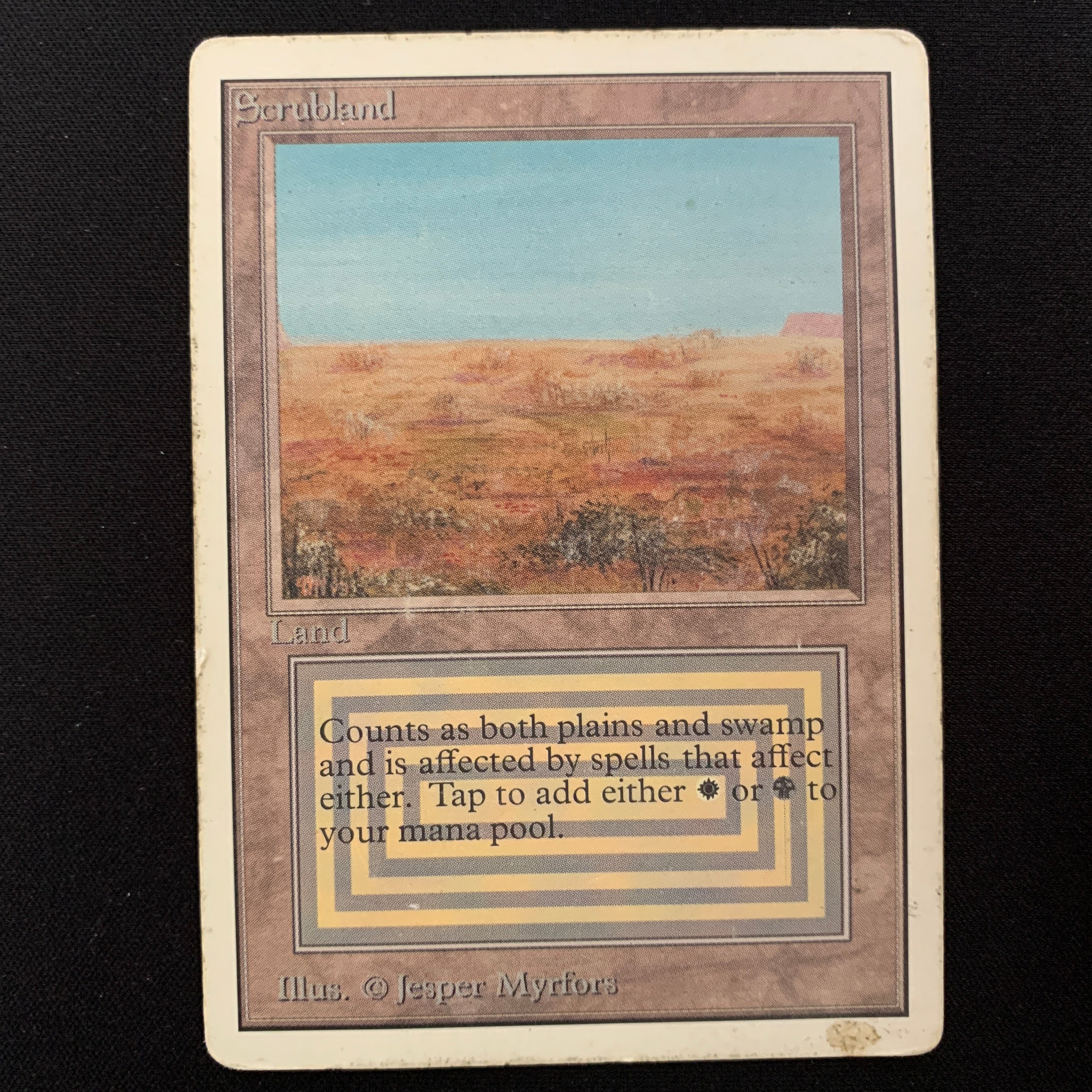 MTG Singles - Scrubland - Unlimited -