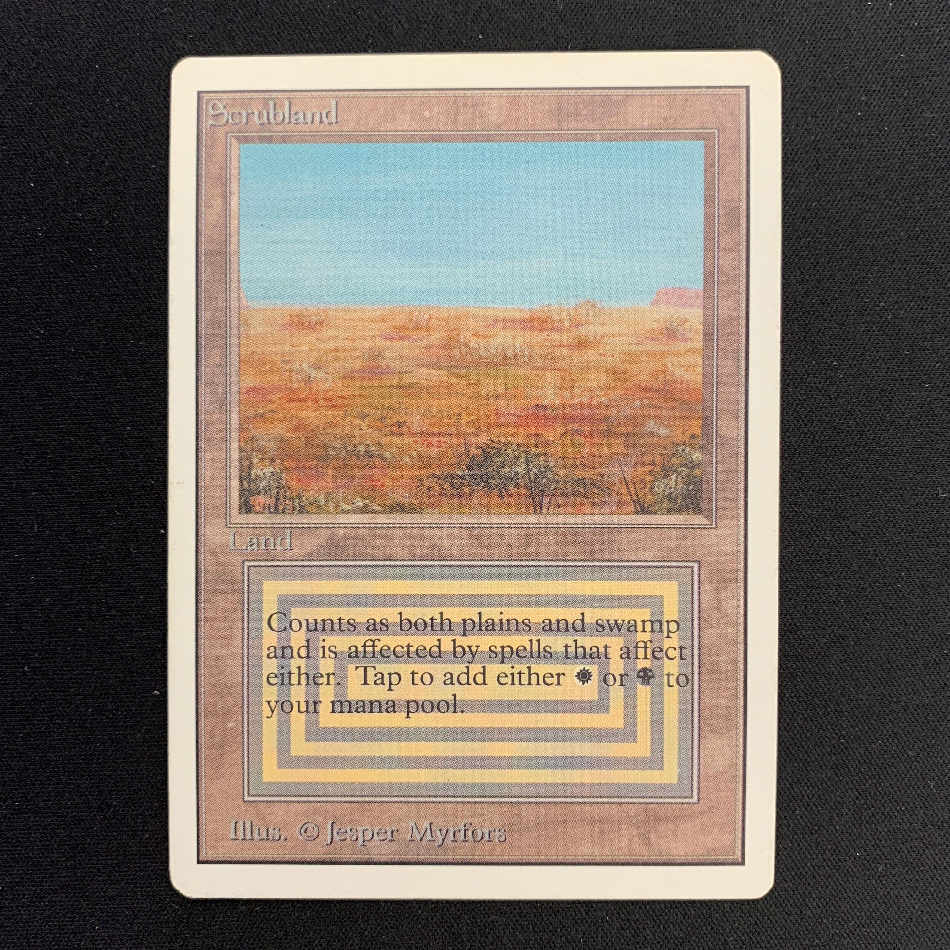 MTG Singles - Scrubland - Unlimited -