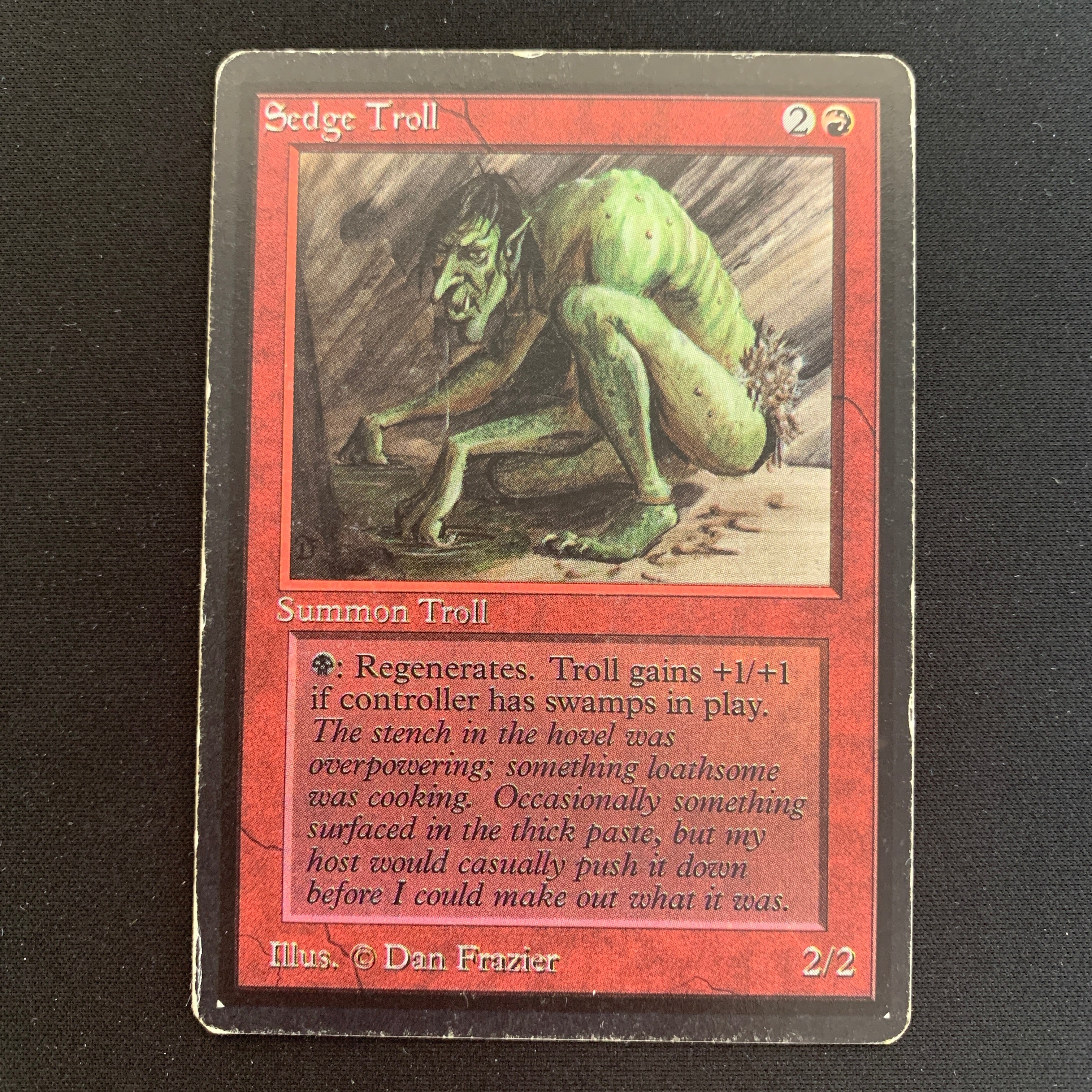 MTG Singles - Sedge Troll - Beta -