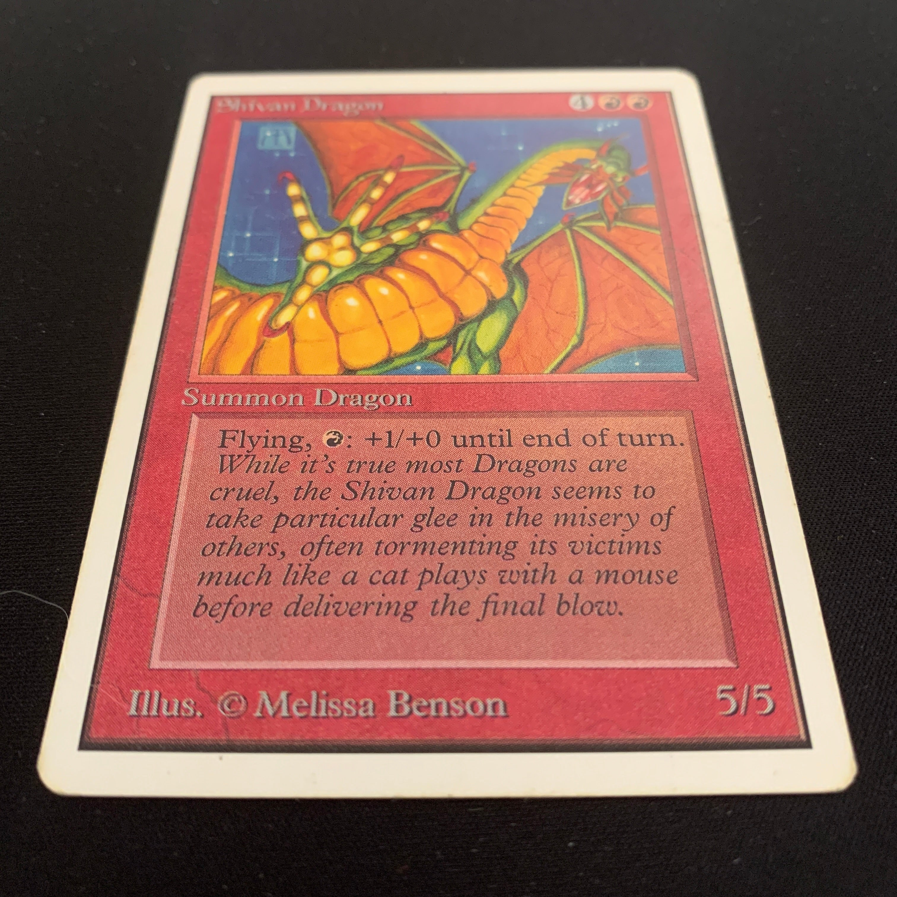 MTG Singles - Shivan Dragon - Unlimited -