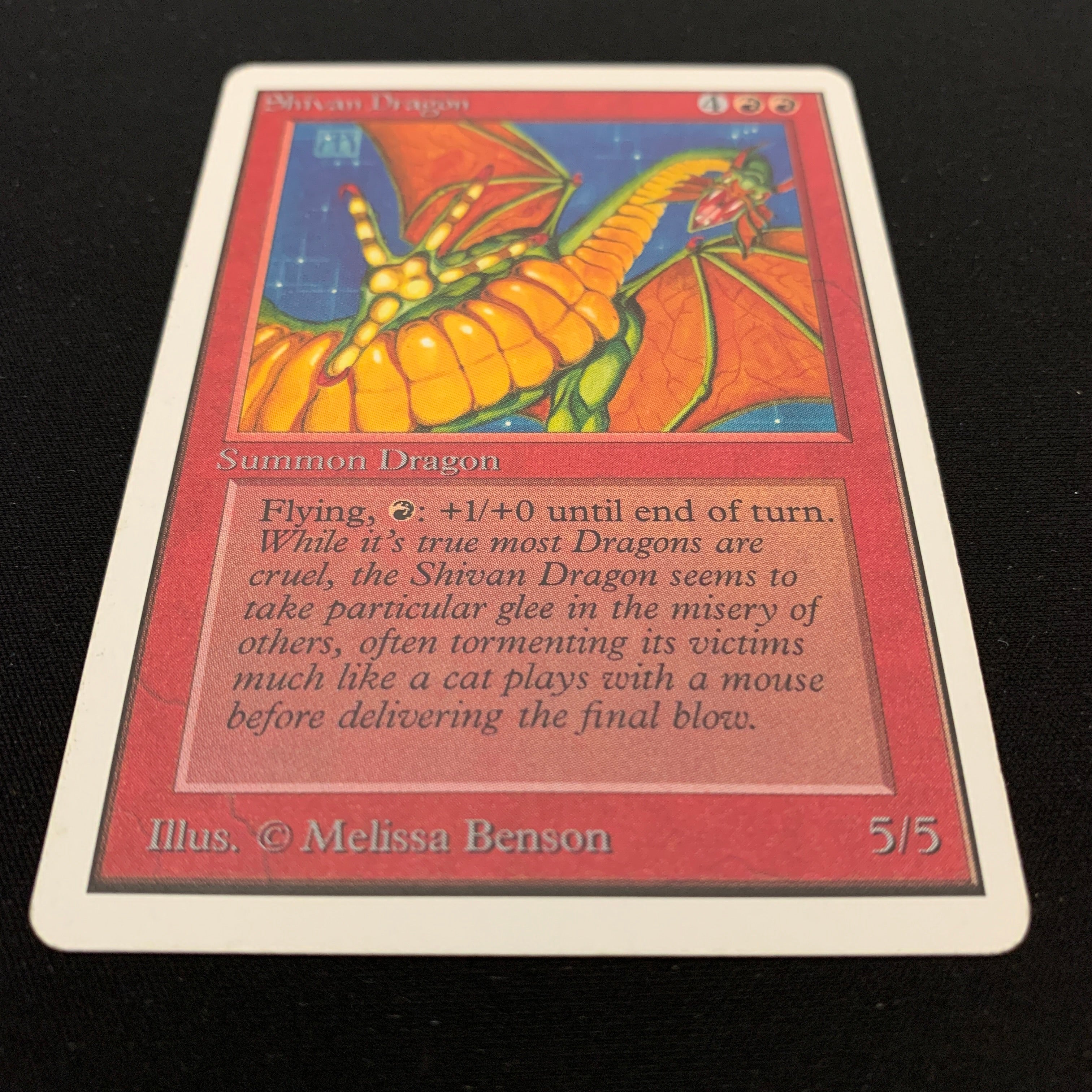 MTG Singles - Shivan Dragon - Unlimited -