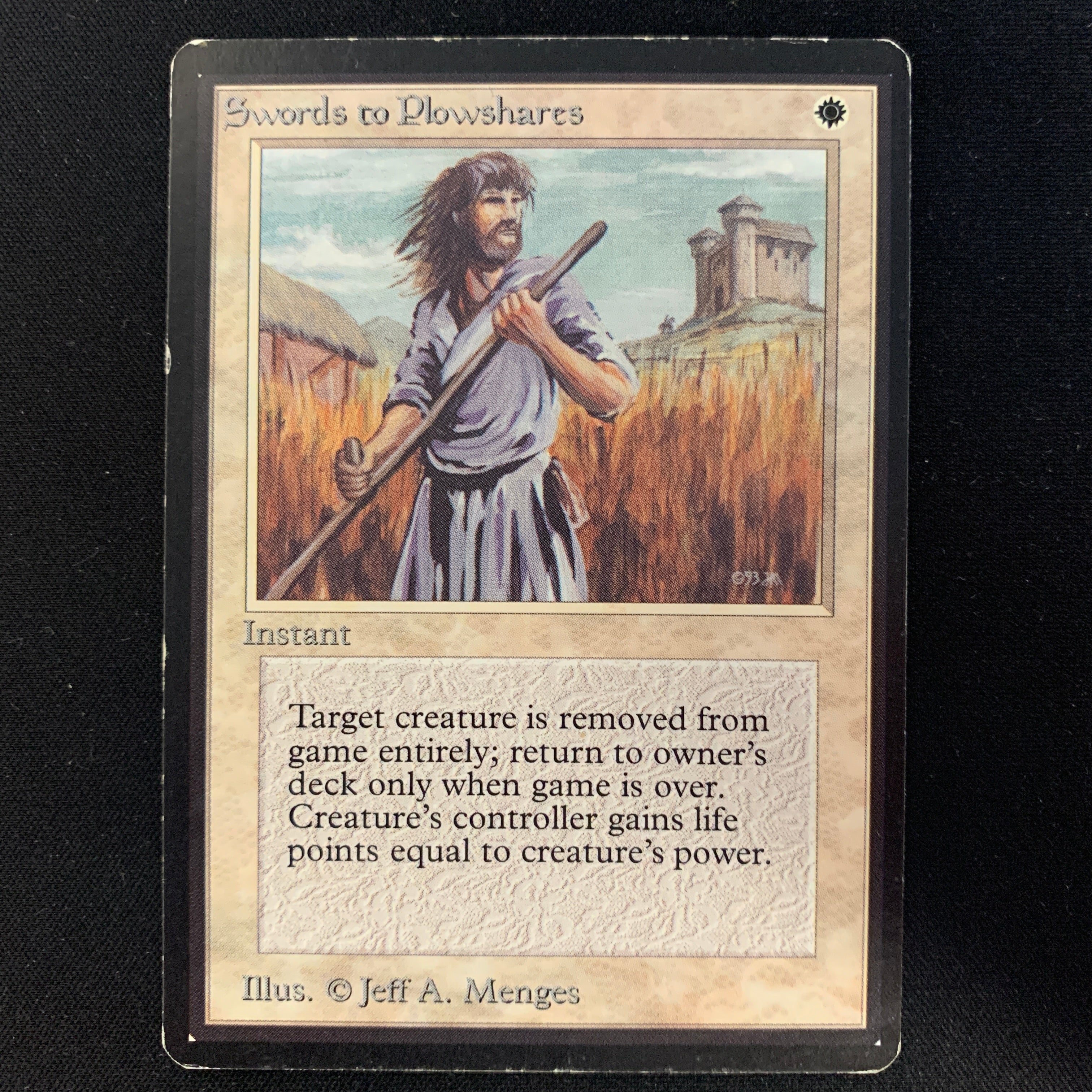 MTG Singles - Swords to Plowshares - Beta -