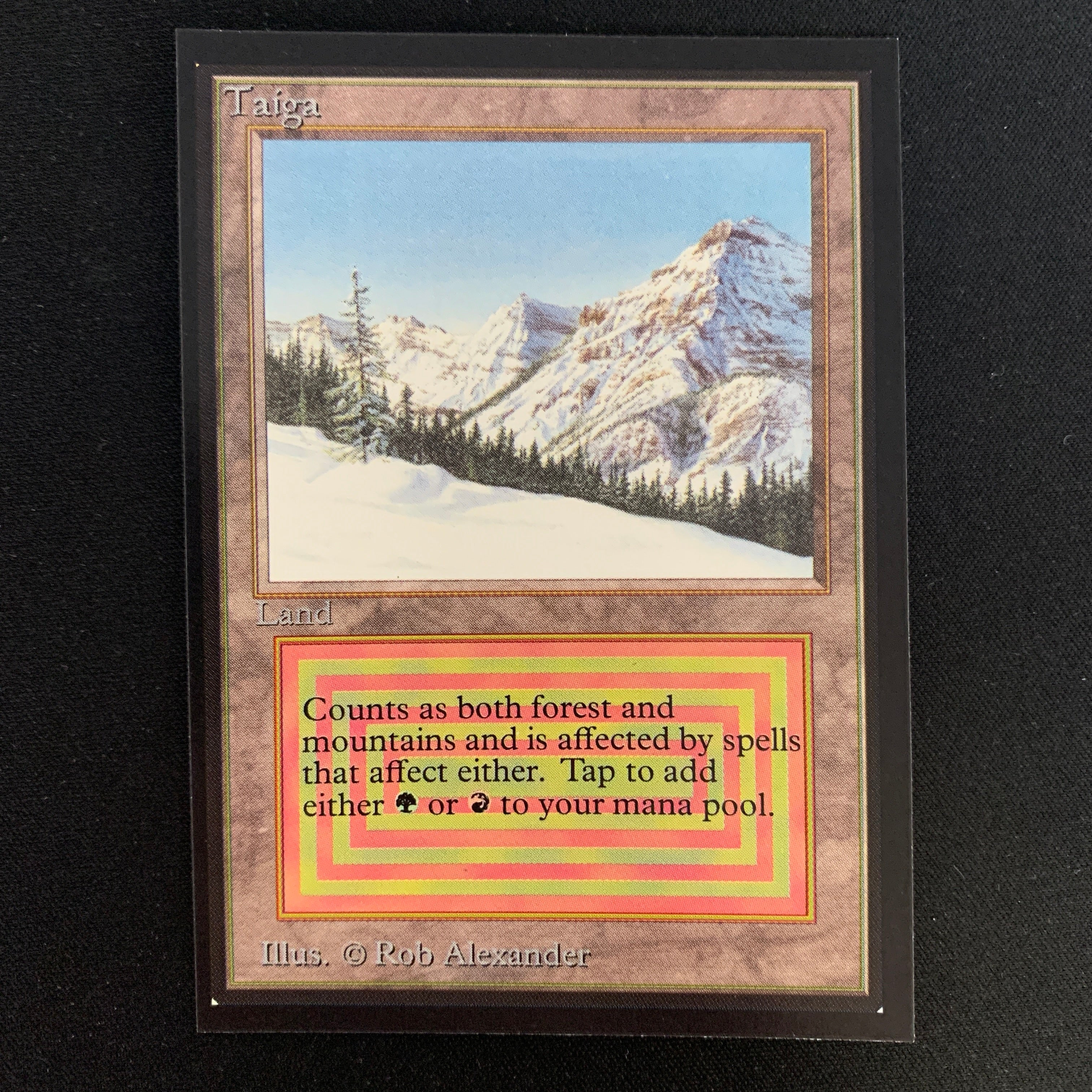 MTG Singles - Taiga - Collectors' Edition -