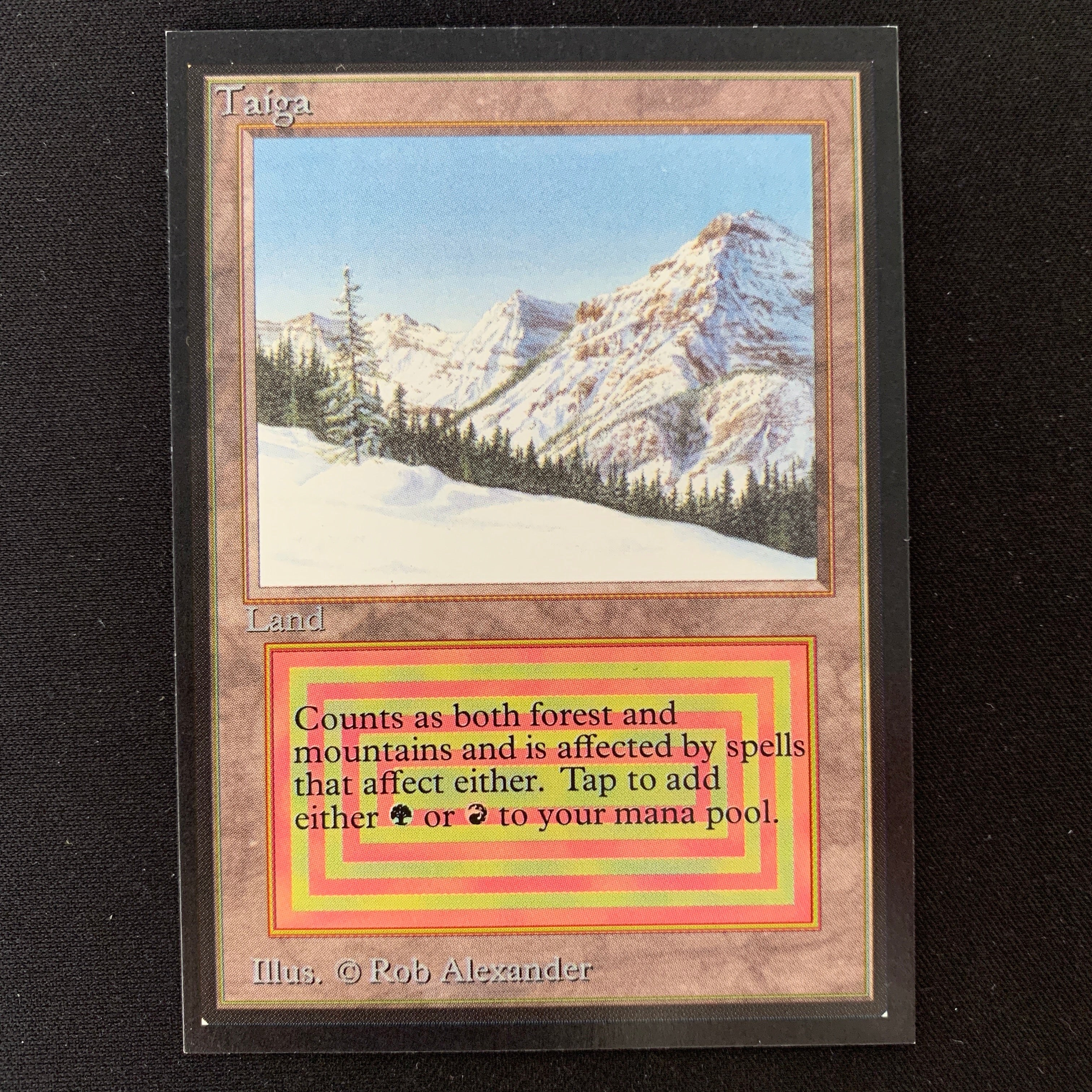 MTG Singles - Taiga - Collectors' Edition -