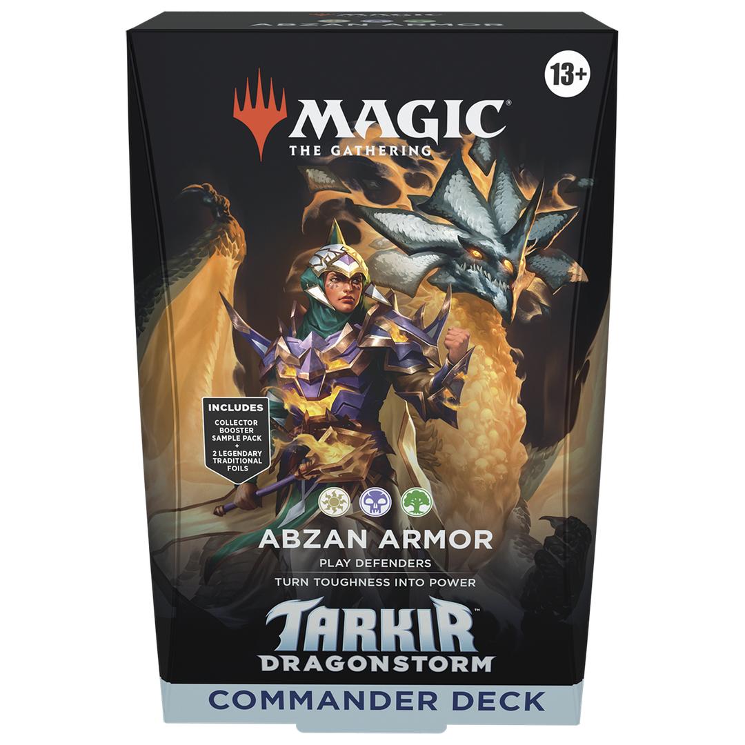 MTG Sealed Product - Tarkir: Dragonstorm Commander Deck Abzan Armor - English