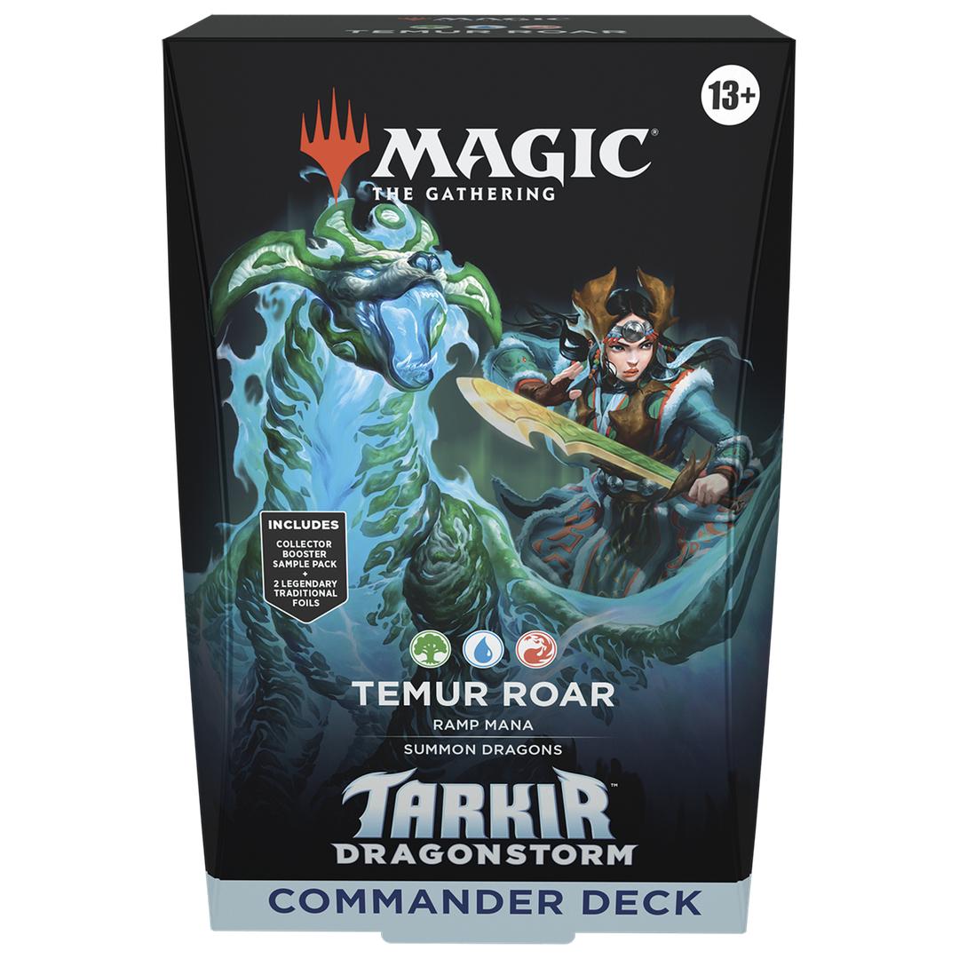 MTG Sealed Product - Tarkir: Dragonstorm Commander Deck Temur Roar - English