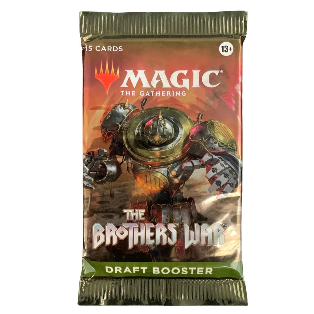 MTG Sealed Product - The Brothers' War Draft Booster Pack - English