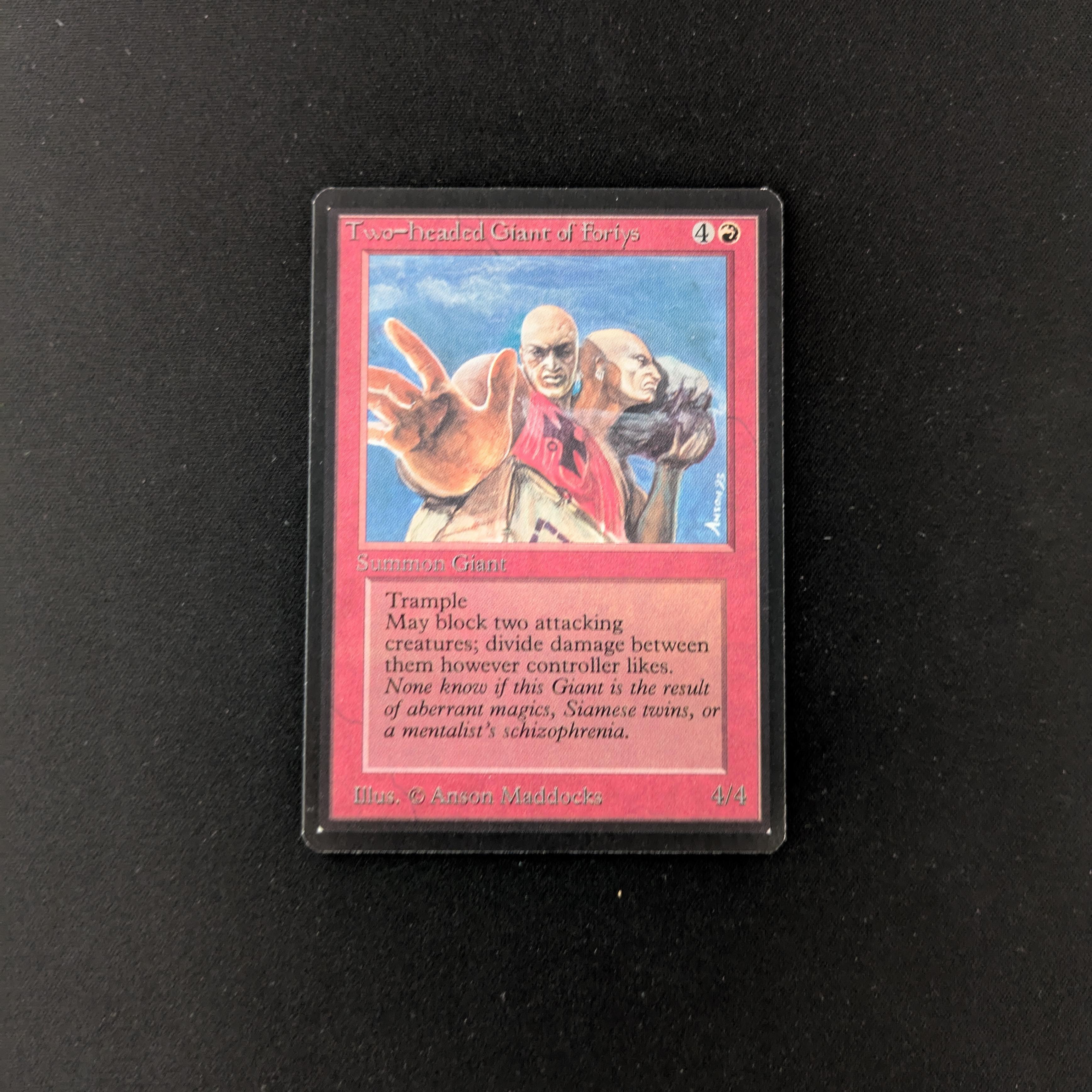 MTG Singles - Two-Headed Giant of Foriys - Beta -