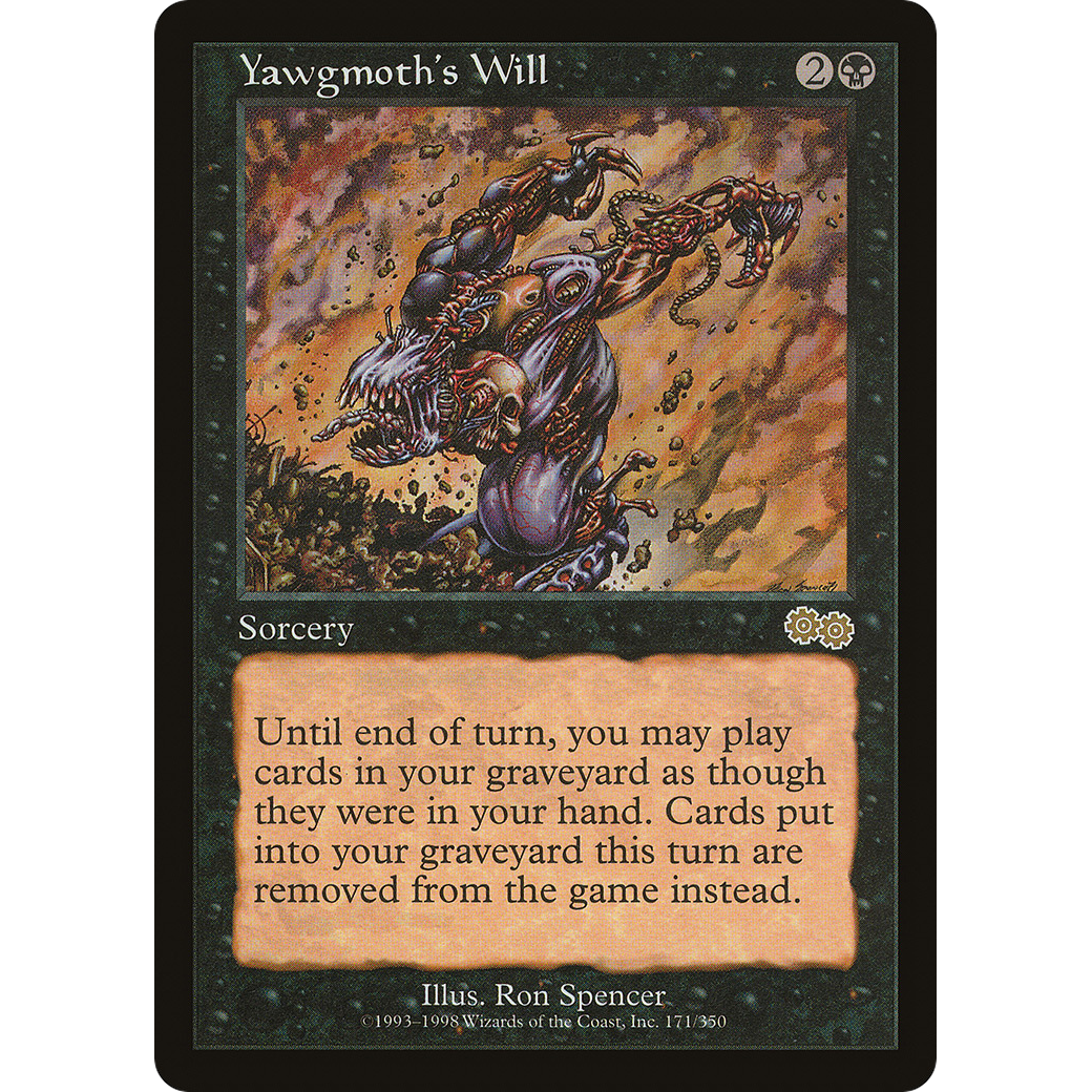 MTG Singles - Yawgmoth's Will - Urza's Saga -