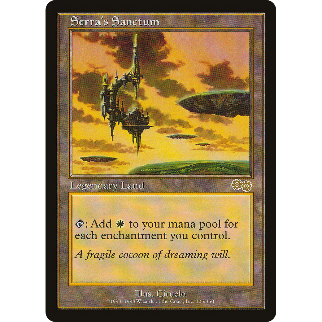 MTG Singles - Serra's Sanctum - Urza's Saga -