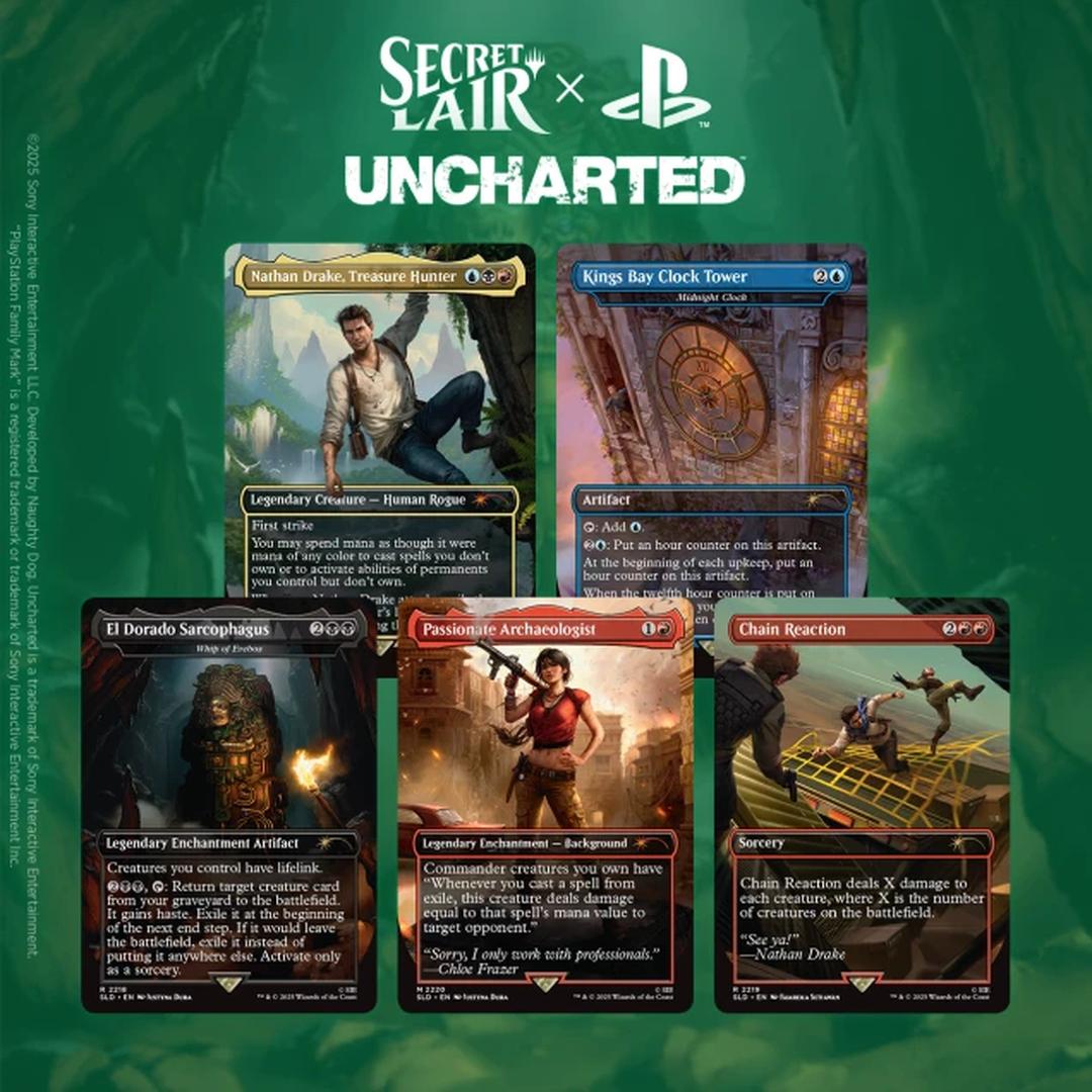 MTG Sealed Product - Secret Lair x Playstation Superdrop Secret Lair Uncharted - English