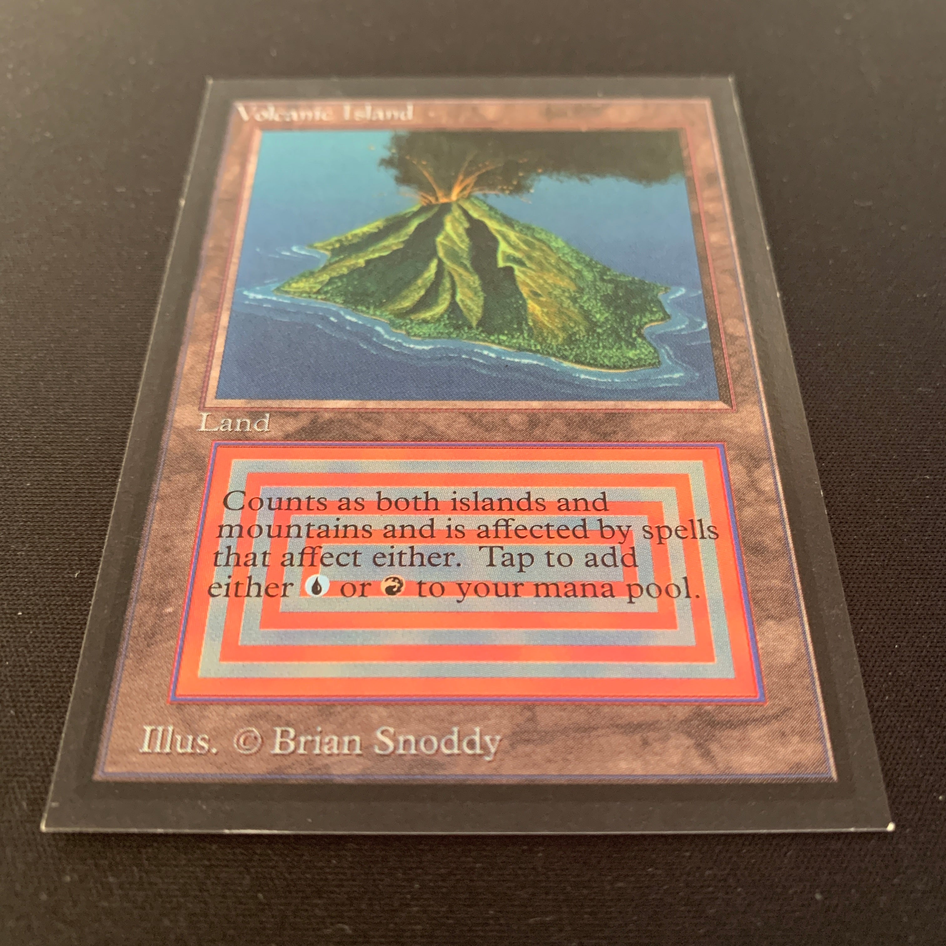 MTG Singles - Volcanic Island - International Edition -