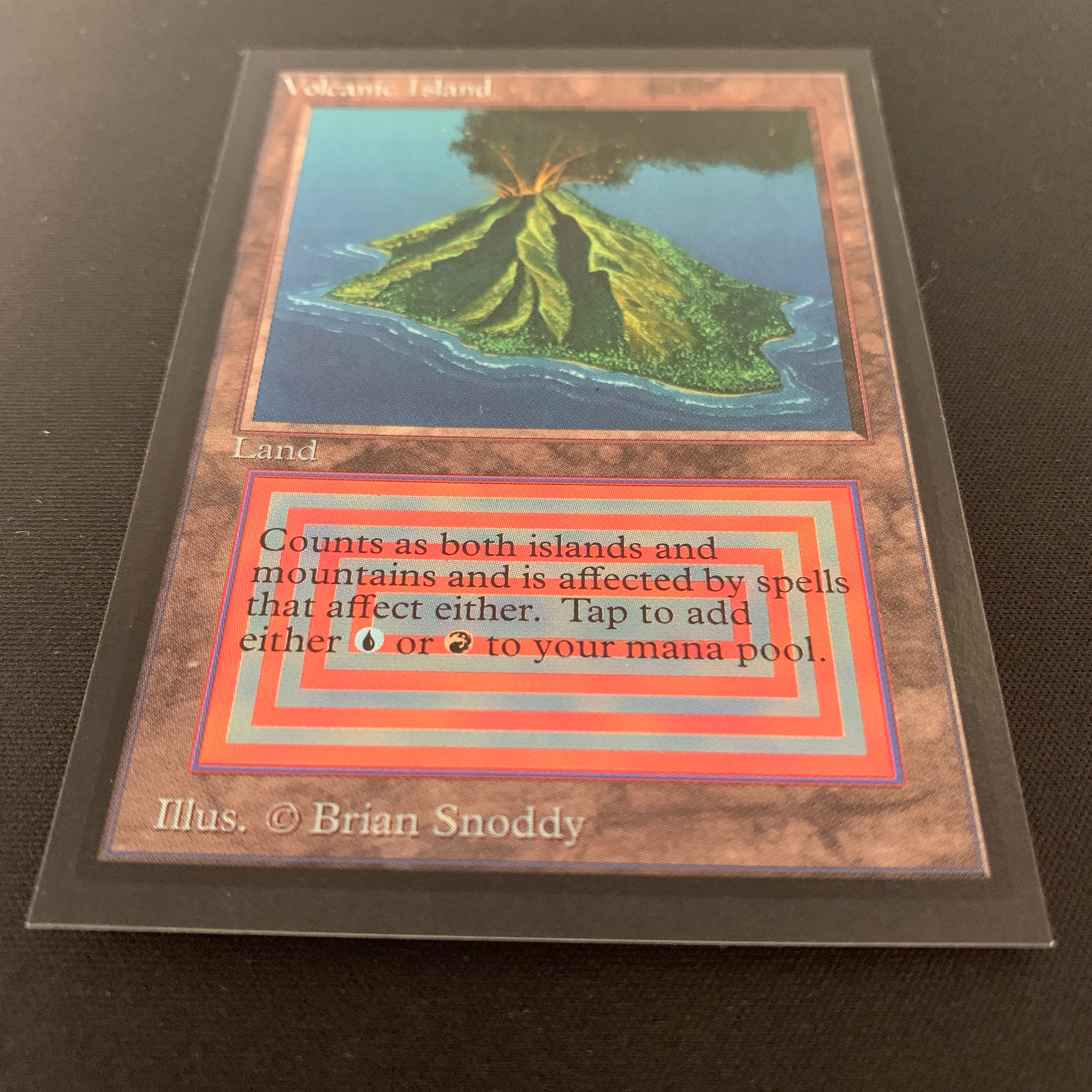 MTG Singles - Volcanic Island - International Edition -
