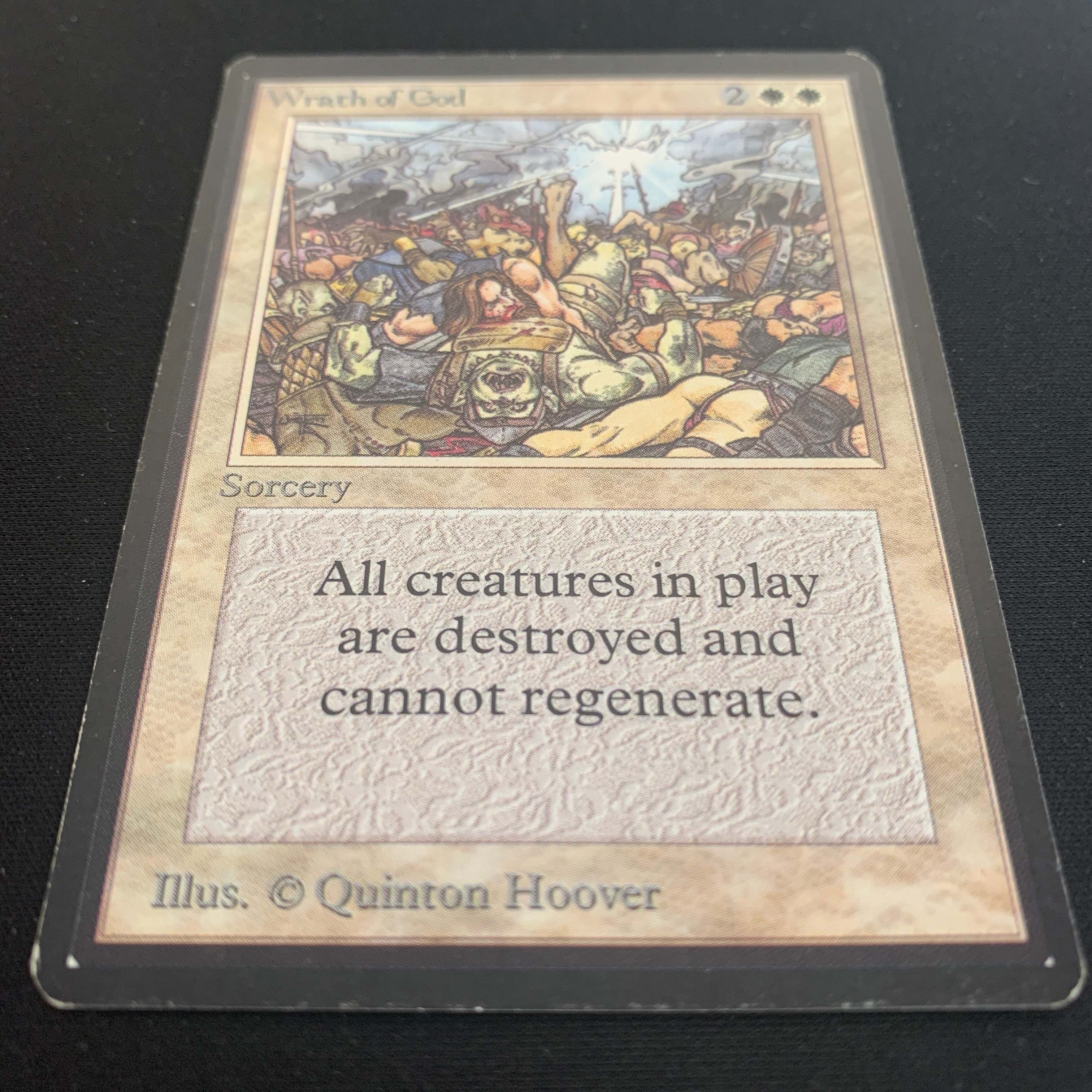 MTG Singles - Wrath of God - Beta -