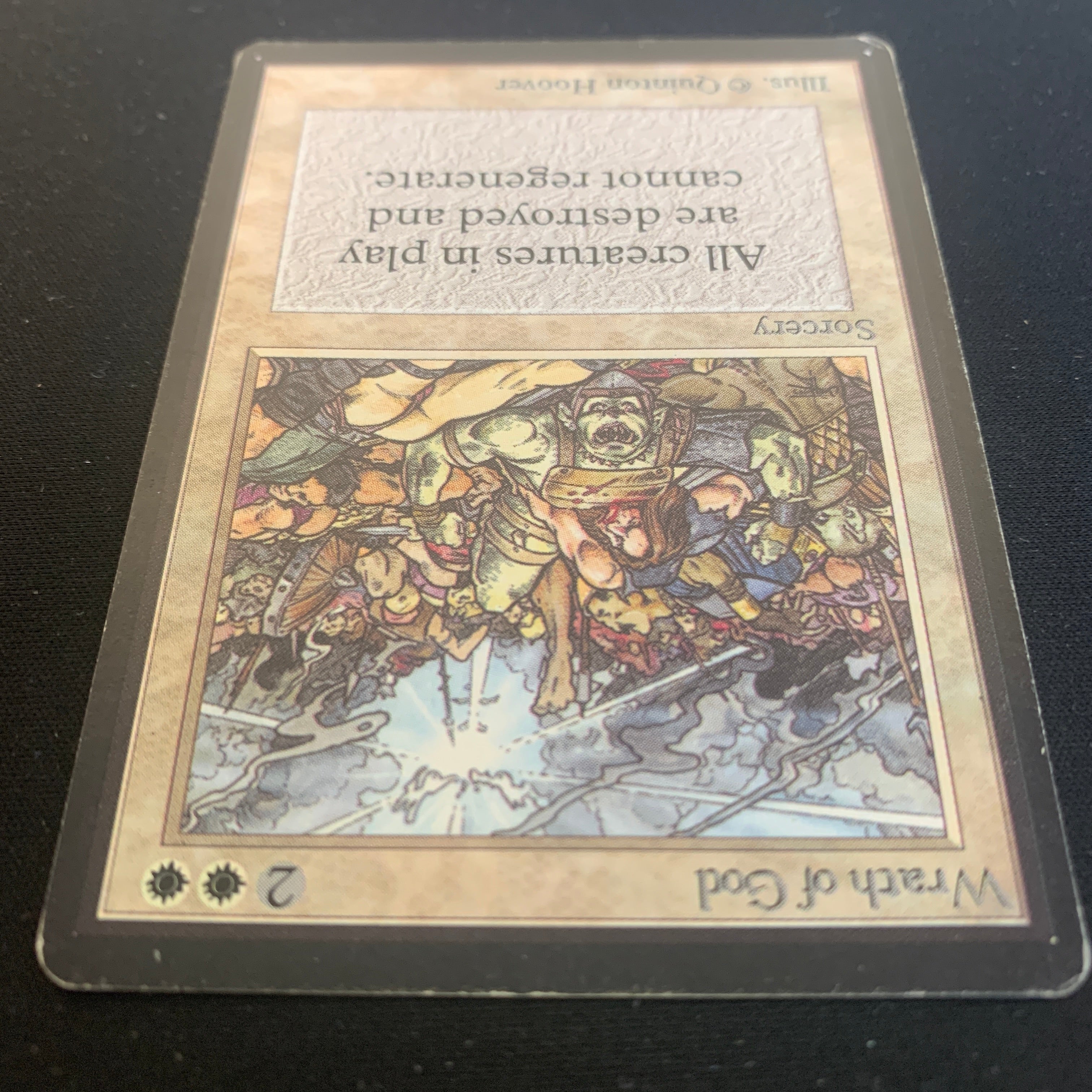 MTG Singles - Wrath of God - Beta -