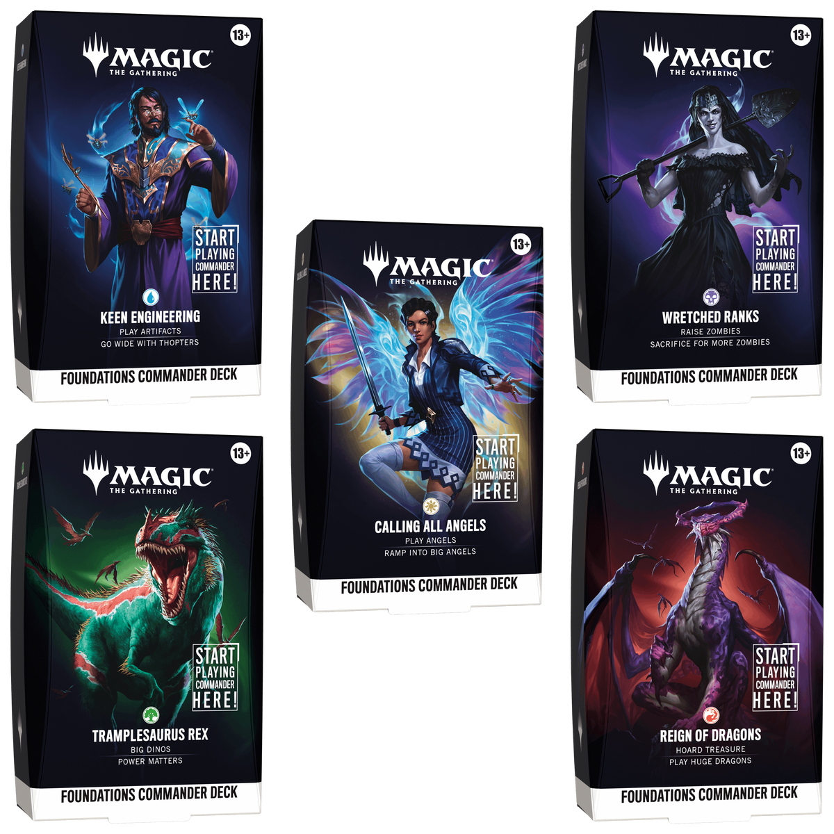 MTG Sealed Product - Commander: Foundations Commander Deck Set - English