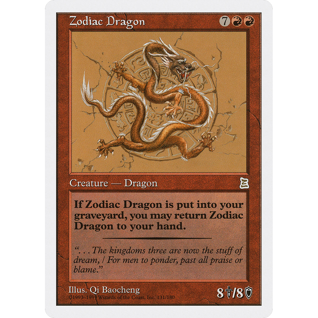 MTG Singles - Zodiac Dragon - Portal Three Kingdoms -