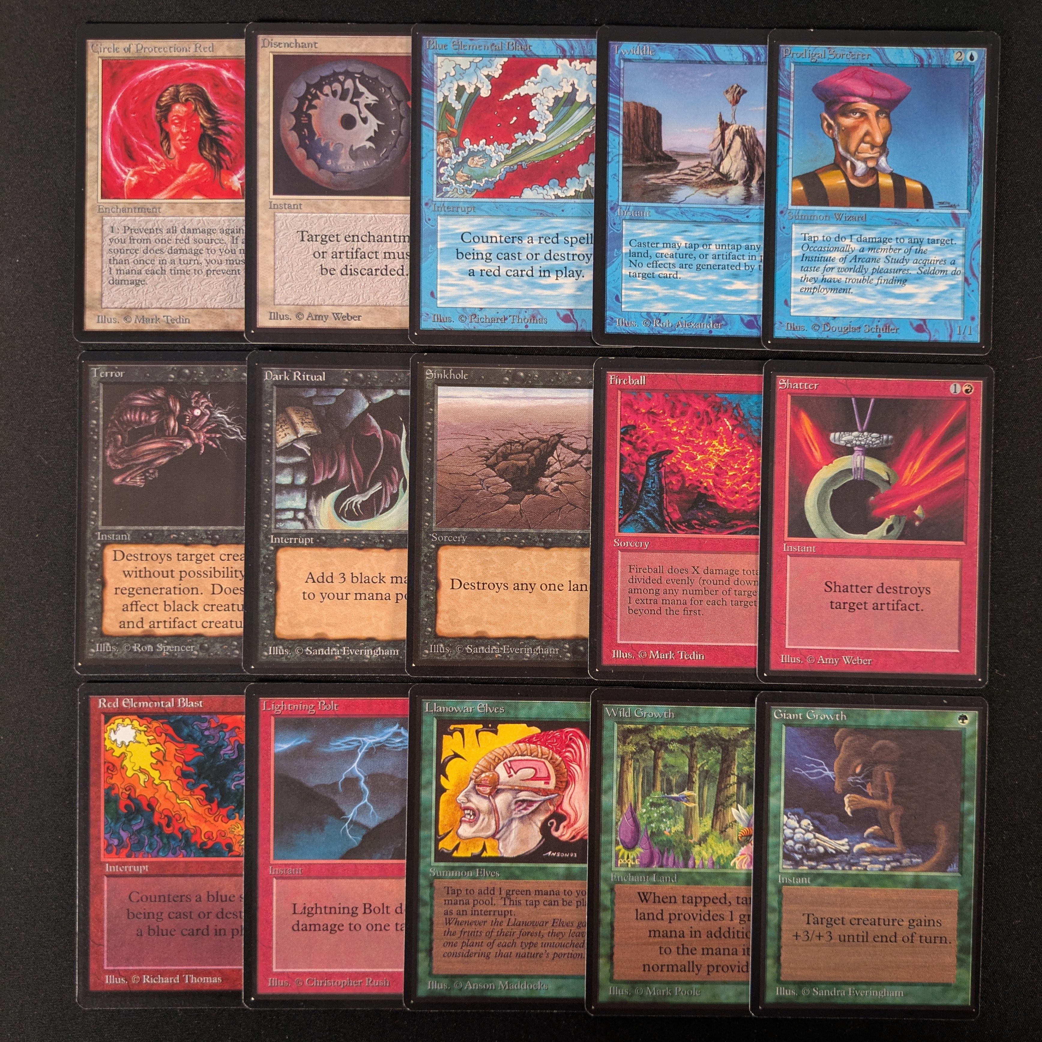 MTG Singles - Common Set - Beta - NM -
