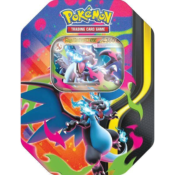 Pokémon Tin Mega Charizard X ex