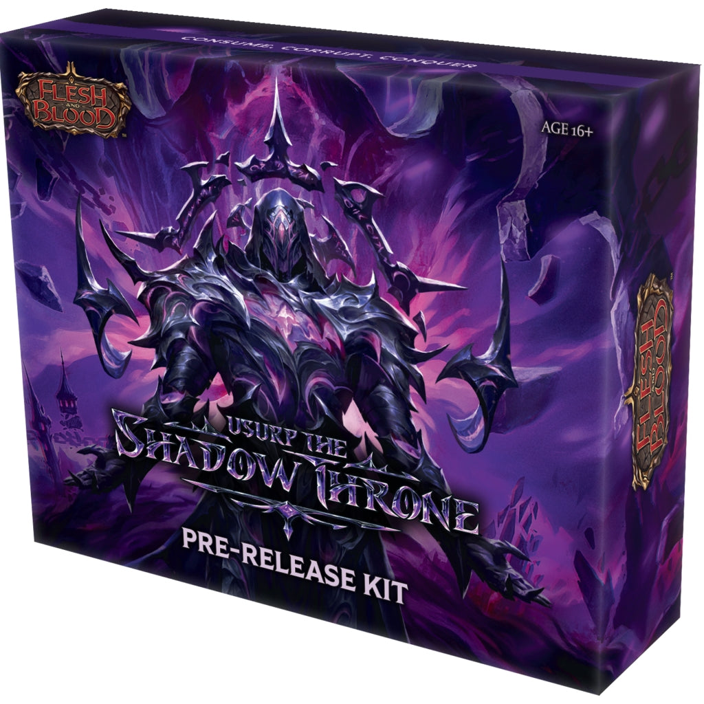 FAB Sealed Product - Flesh and Blood Usurp the Shadow Throne Prerelease Pack - English