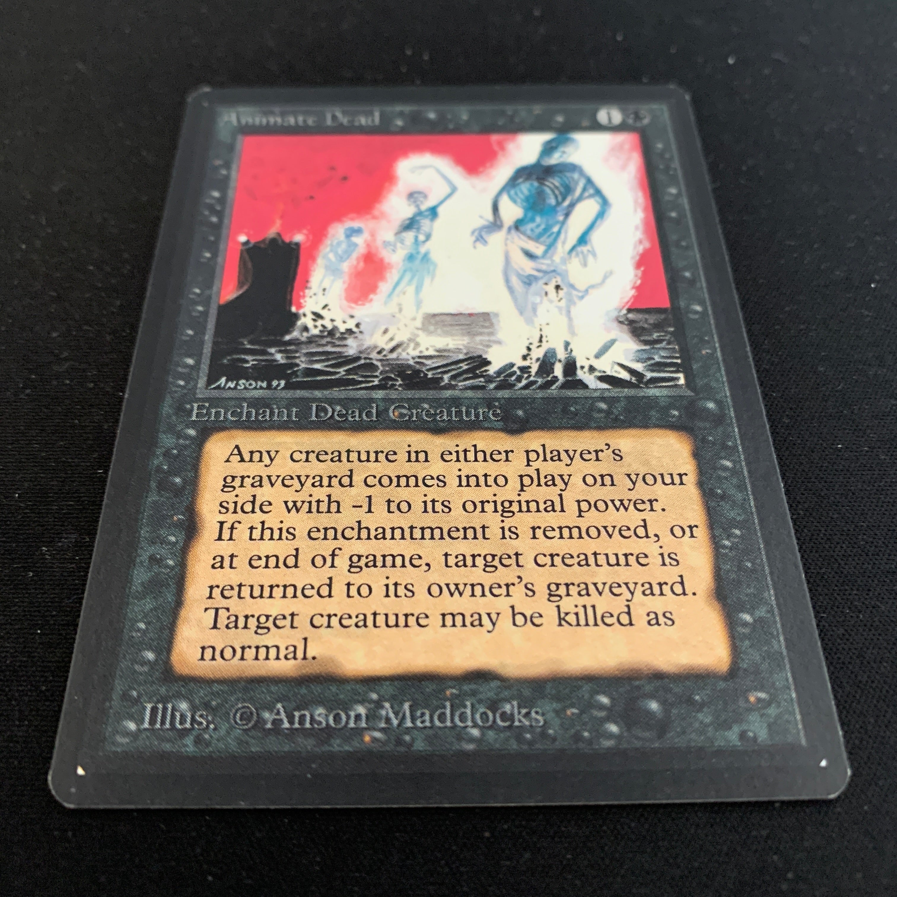 MTG Singles - Animate Dead - Beta -